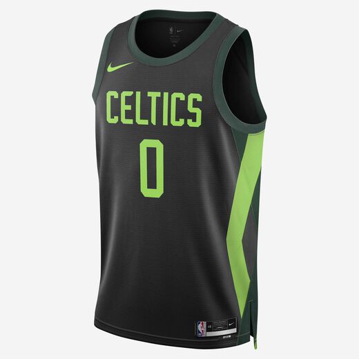 Kits & Jerseys-Nike, Jaylen Brown Boston Celtics 2024/25 City Edition, Men's Nike Dri-FIT NBA Swingman Jersey