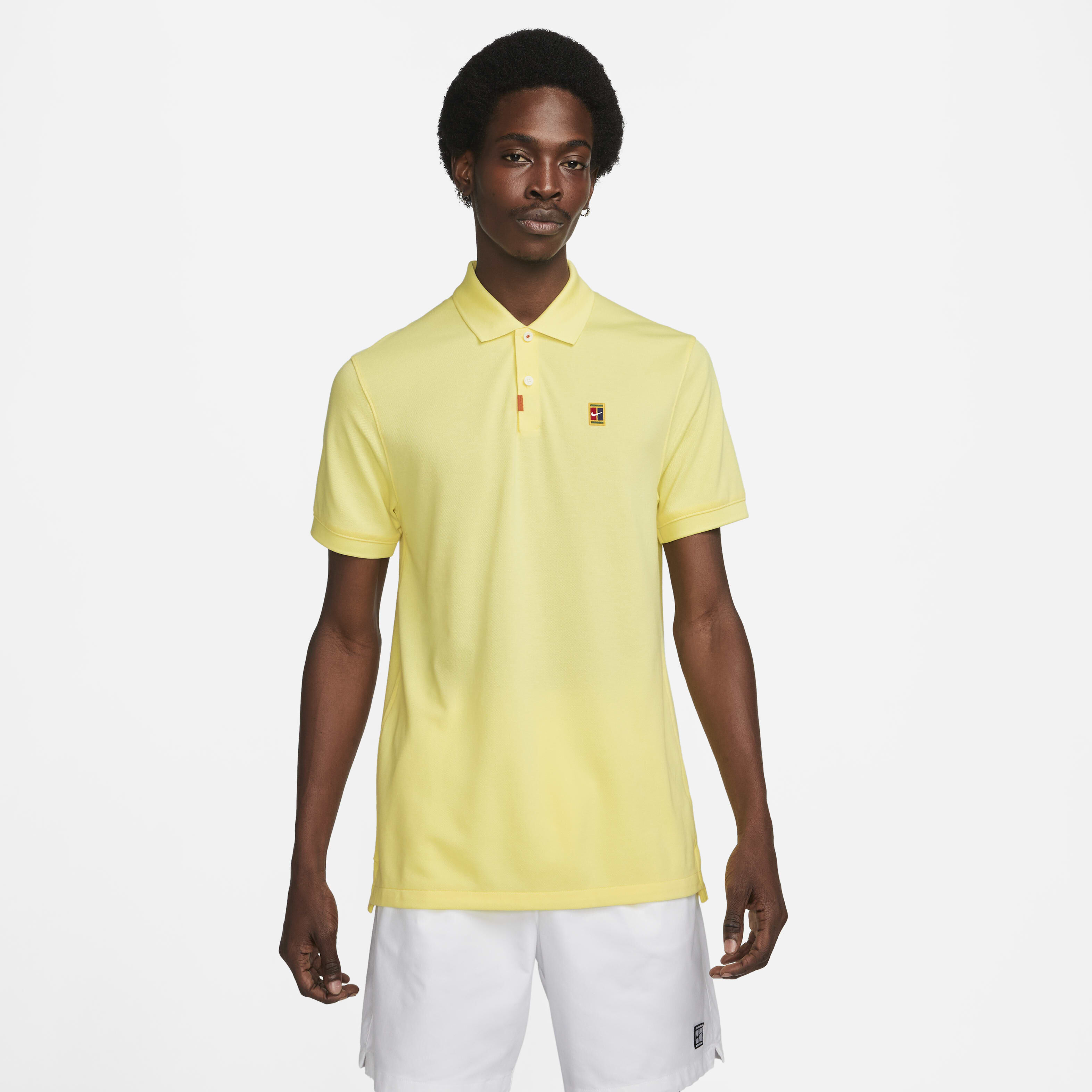 Yellow nike polo on sale