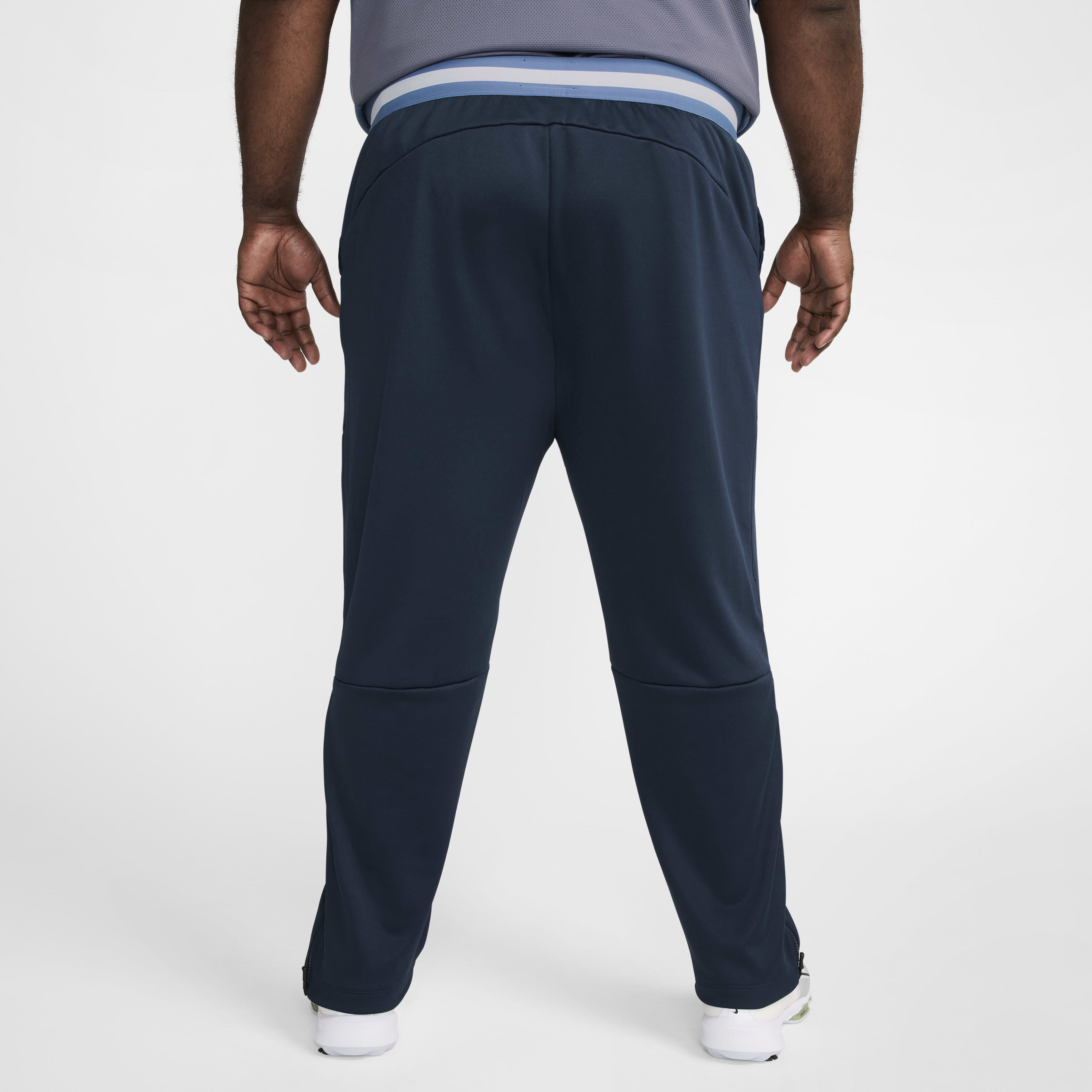 Nike golf pants blue top