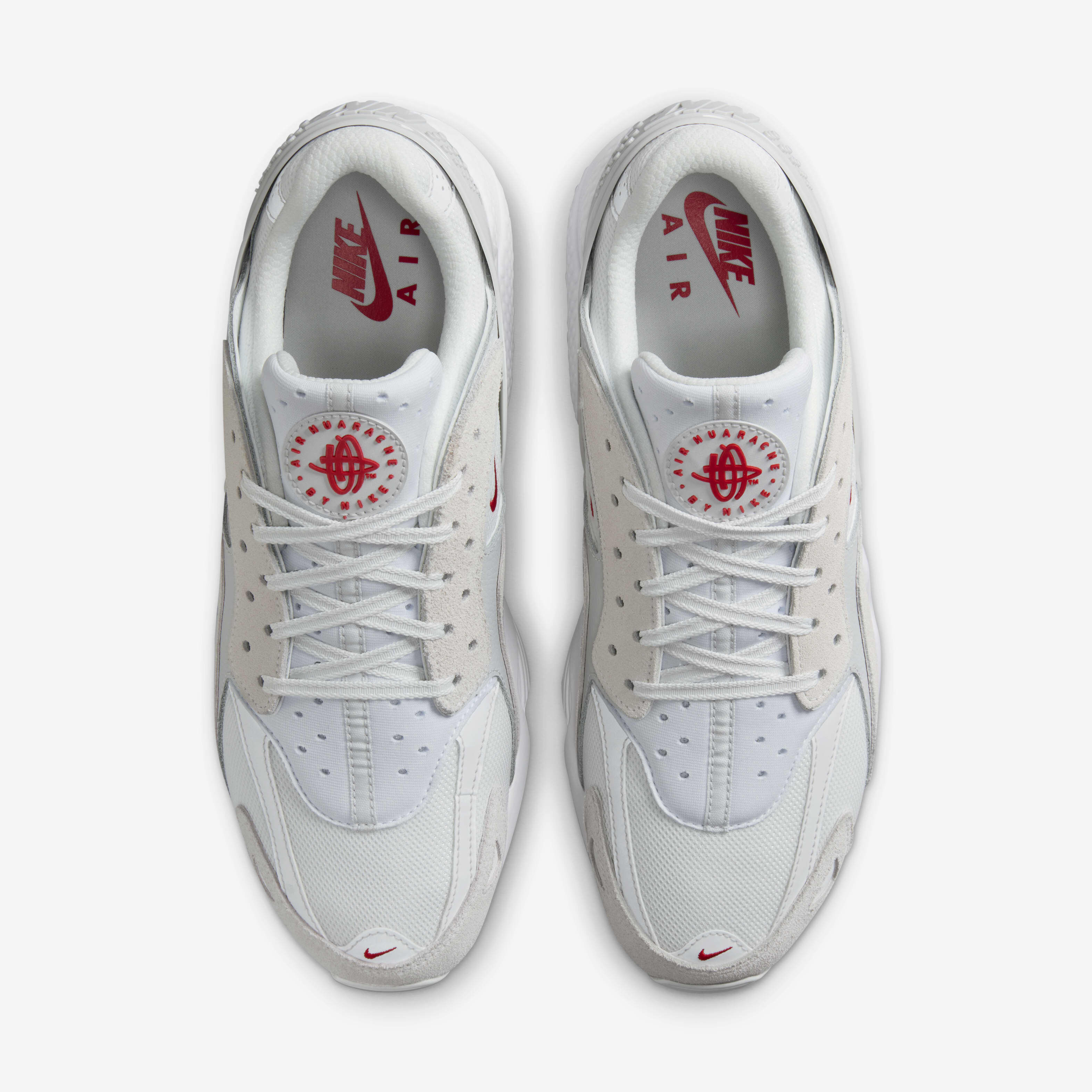 Buy Nike Air Huarache Runner Men s Shoes Summit White Photon Dust White University Red Nike Saudi Official