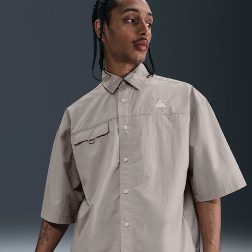 Mens-Nike, Nike ACG 'Orb Weaver', UV Repel Short-Sleeve Shirt