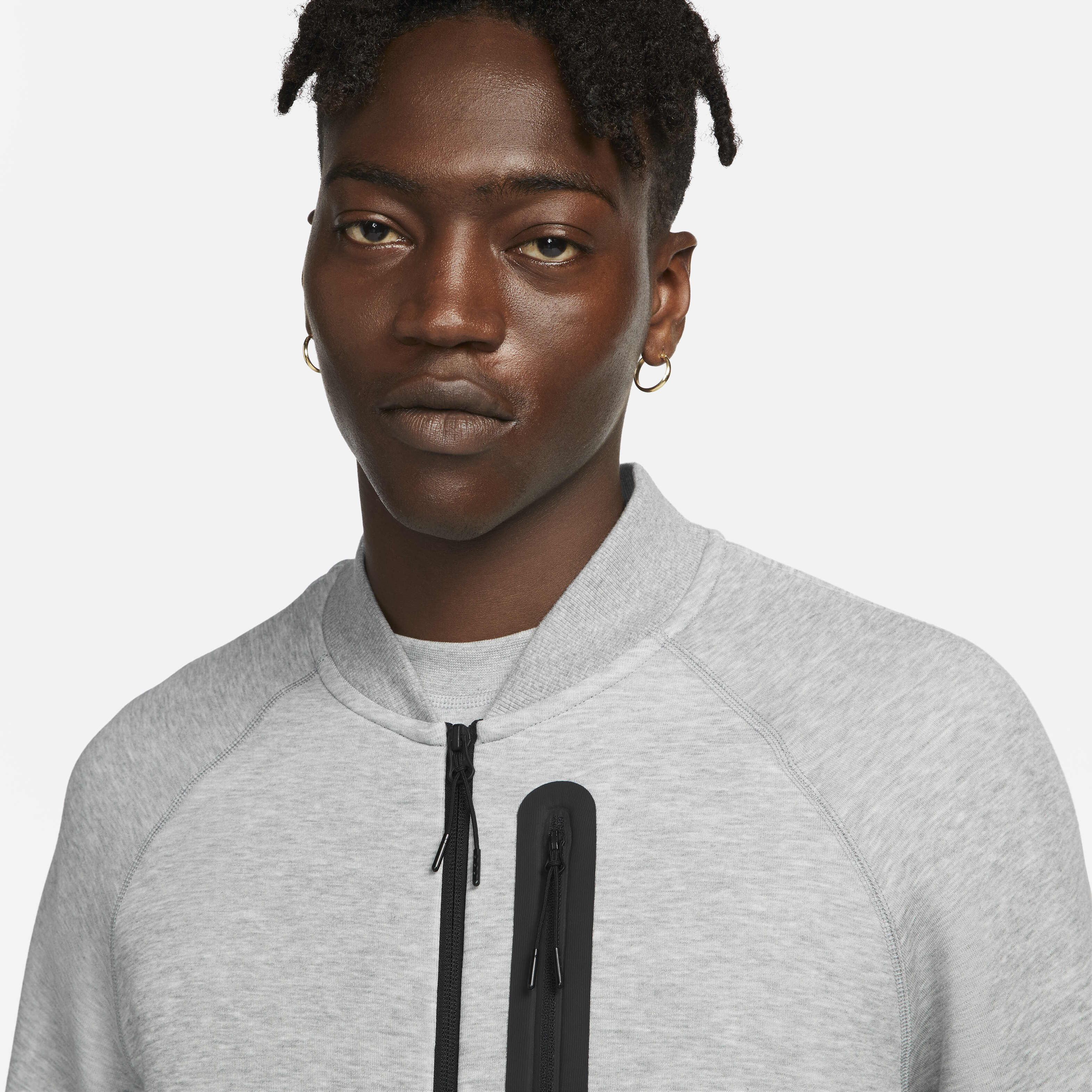 Nike sportswear fleece bomber jacket top