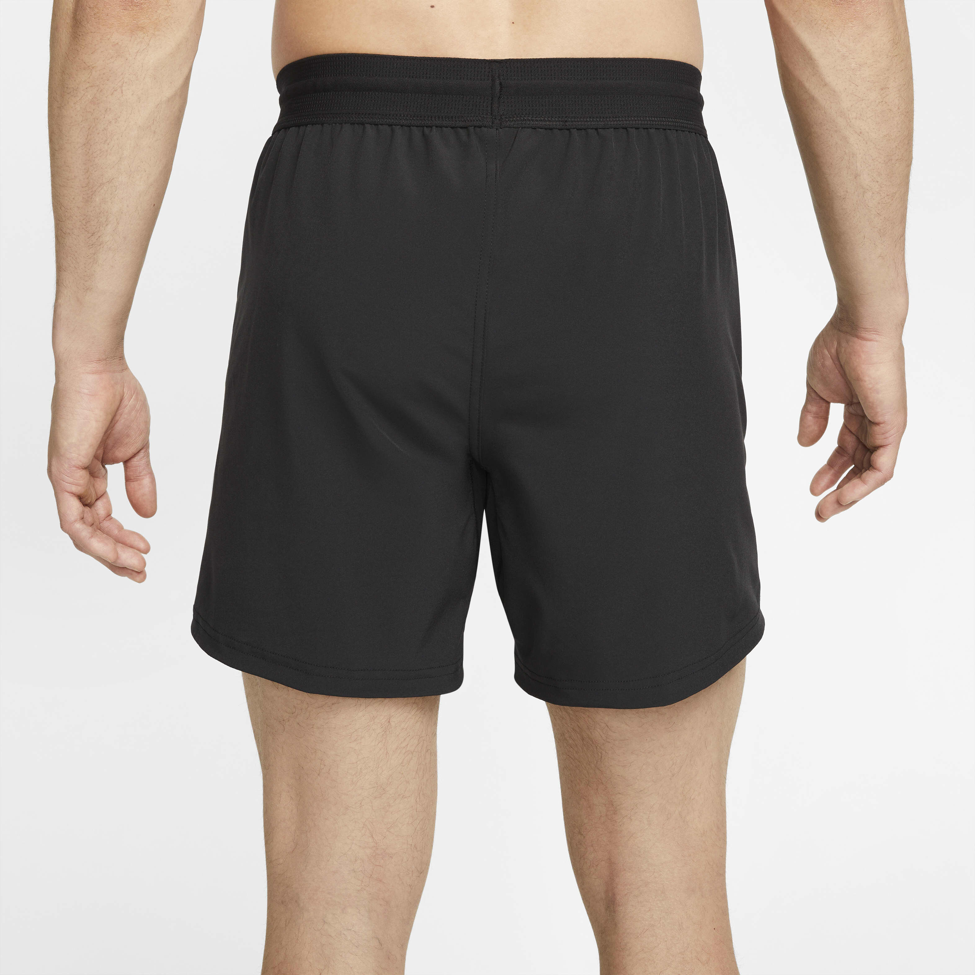 Buy Nike Pro Dri FIT Flex Men s 6 15cm approx. Training Shorts Black White Nike Saudi Official