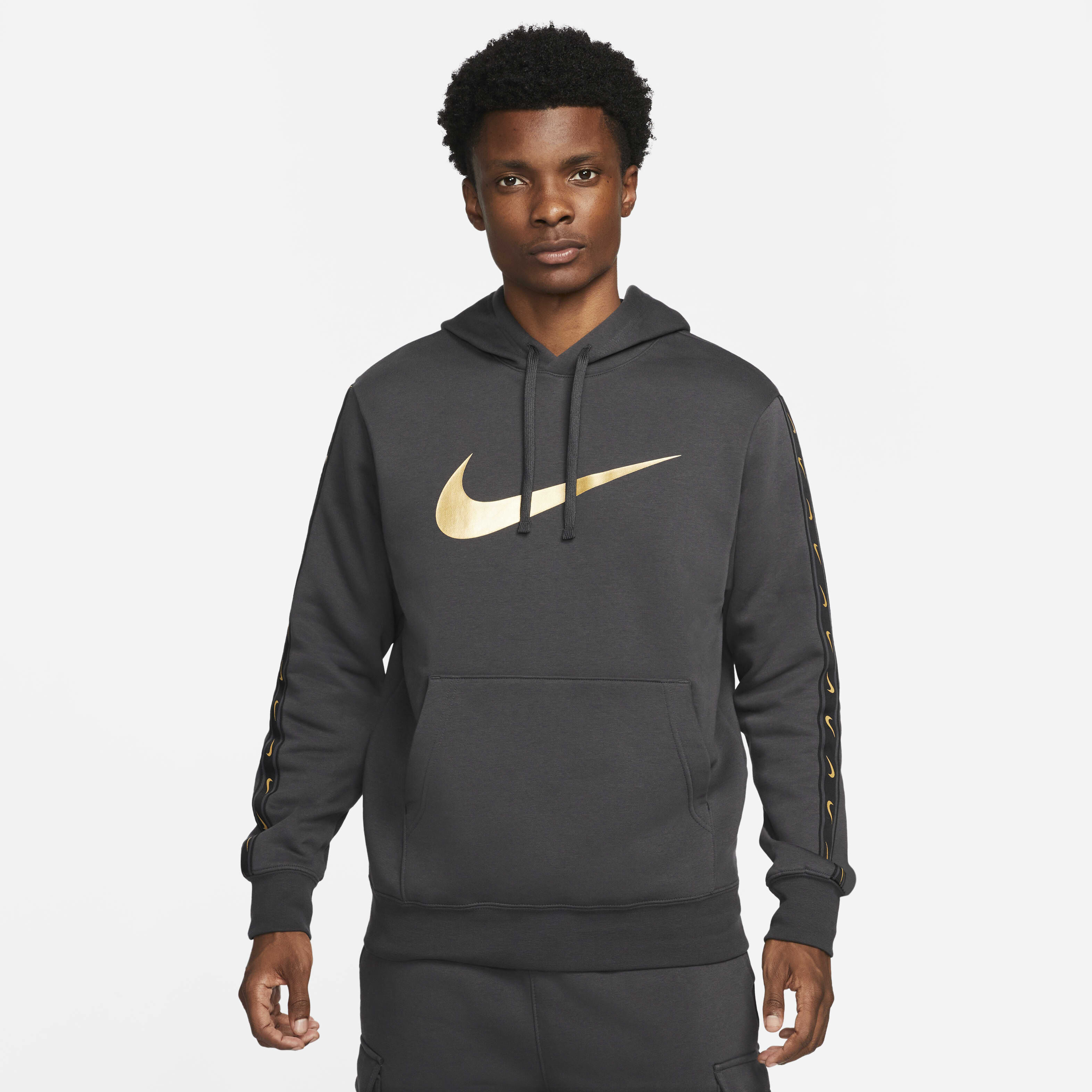 Buy Nike Sportswear Repeat Men's Pullover Fleece Hoodie Dark