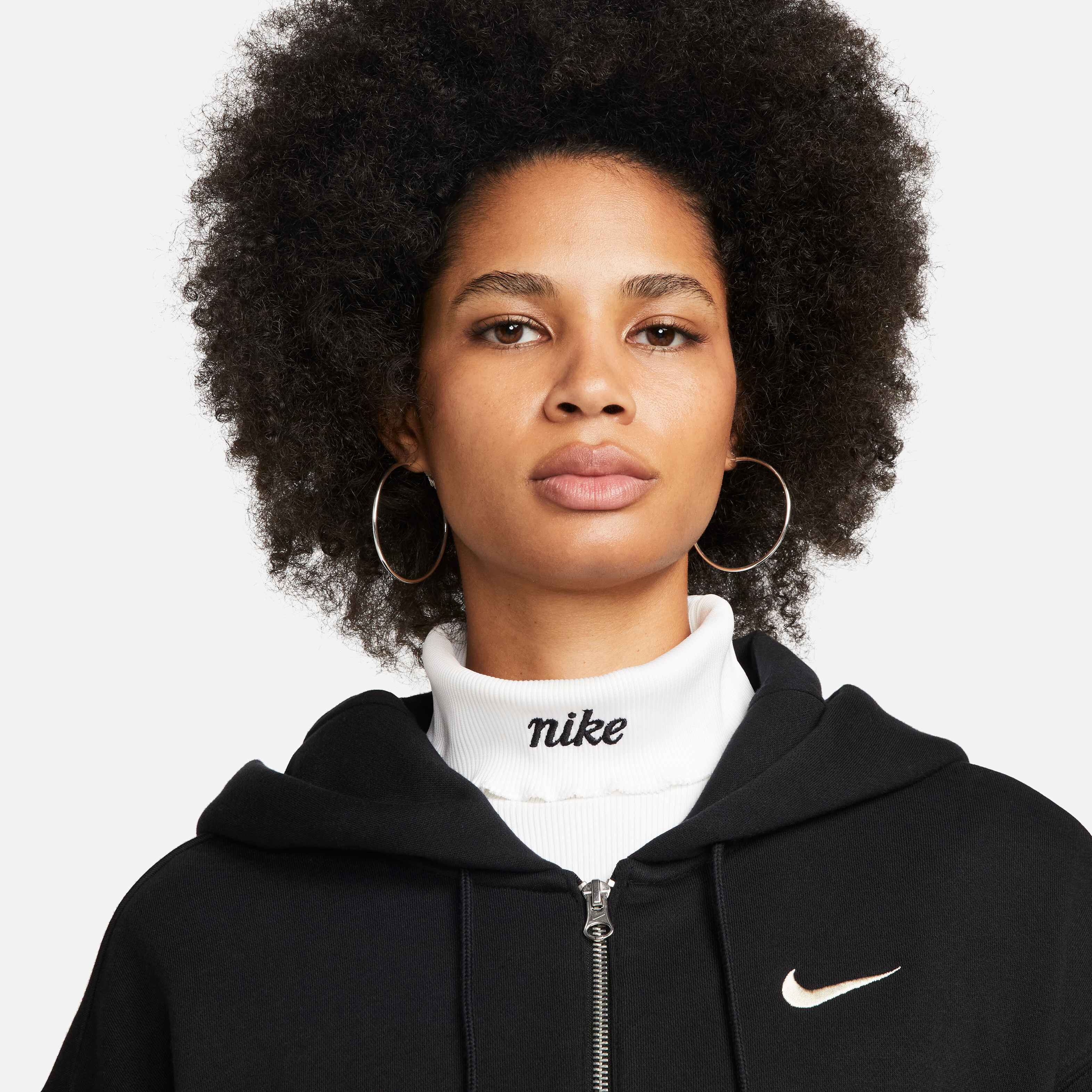 売れ筋商品|||コロシアム パーカー・スウェットシャツ レディース  Black Buy Nike Sportswear Phoenix Fleece Women's Oversized Full