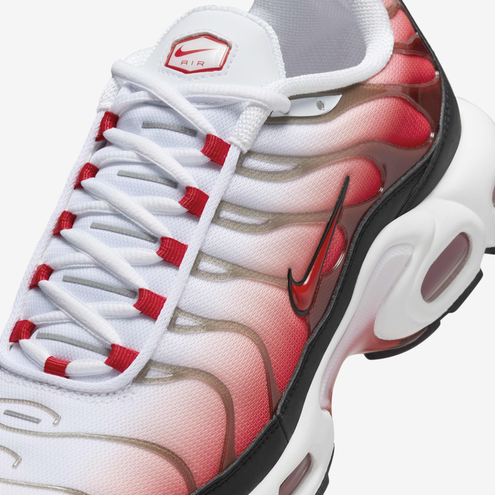 Nike Tuned Air White And Red Nike Air Max Plus Nike Airmax Nike
