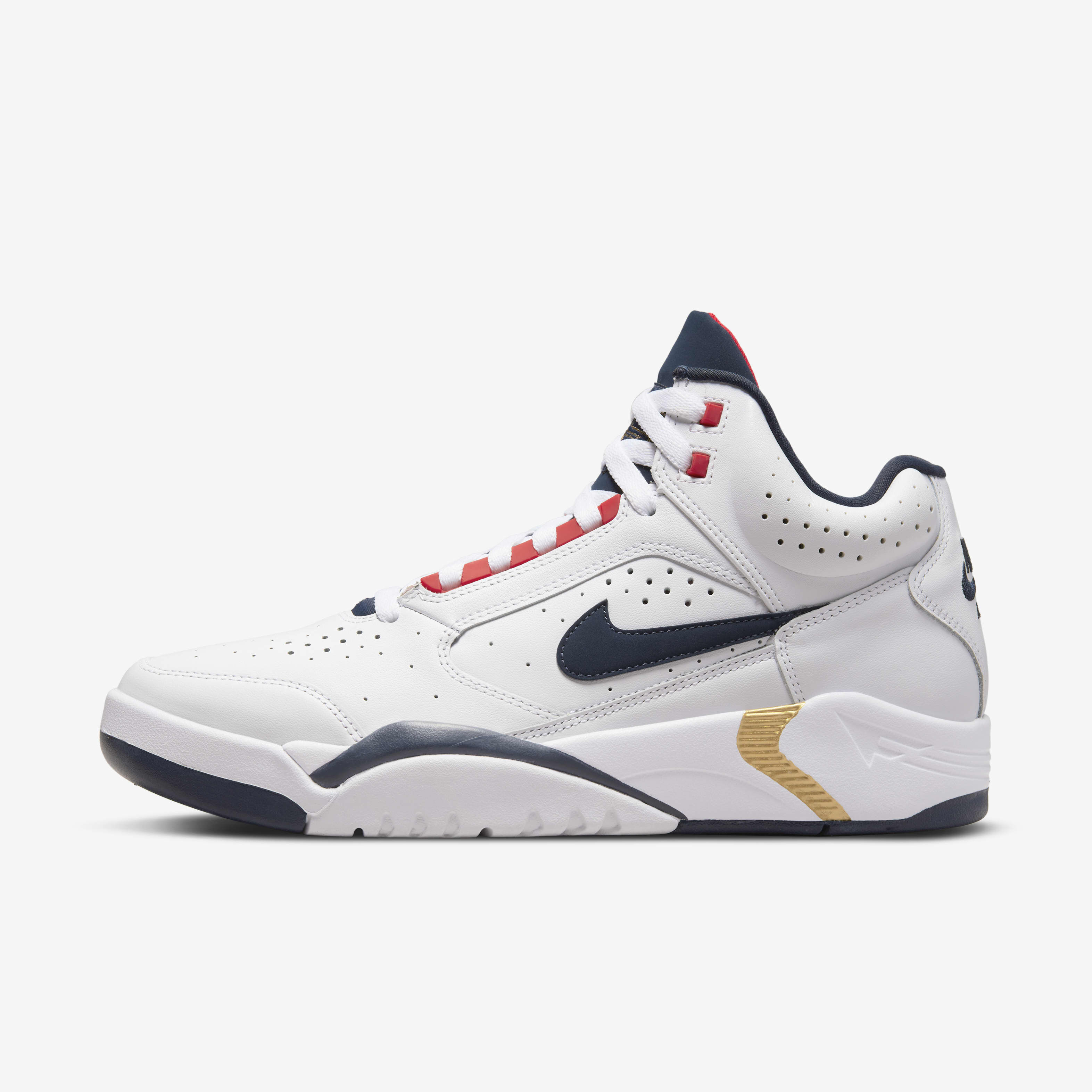 シューズ(男性用) NIKE Air Flight Lite Mid Olympic 31cm Nike Air Flight Lite II Mid Olympic Men's - DJ2518-102 - US