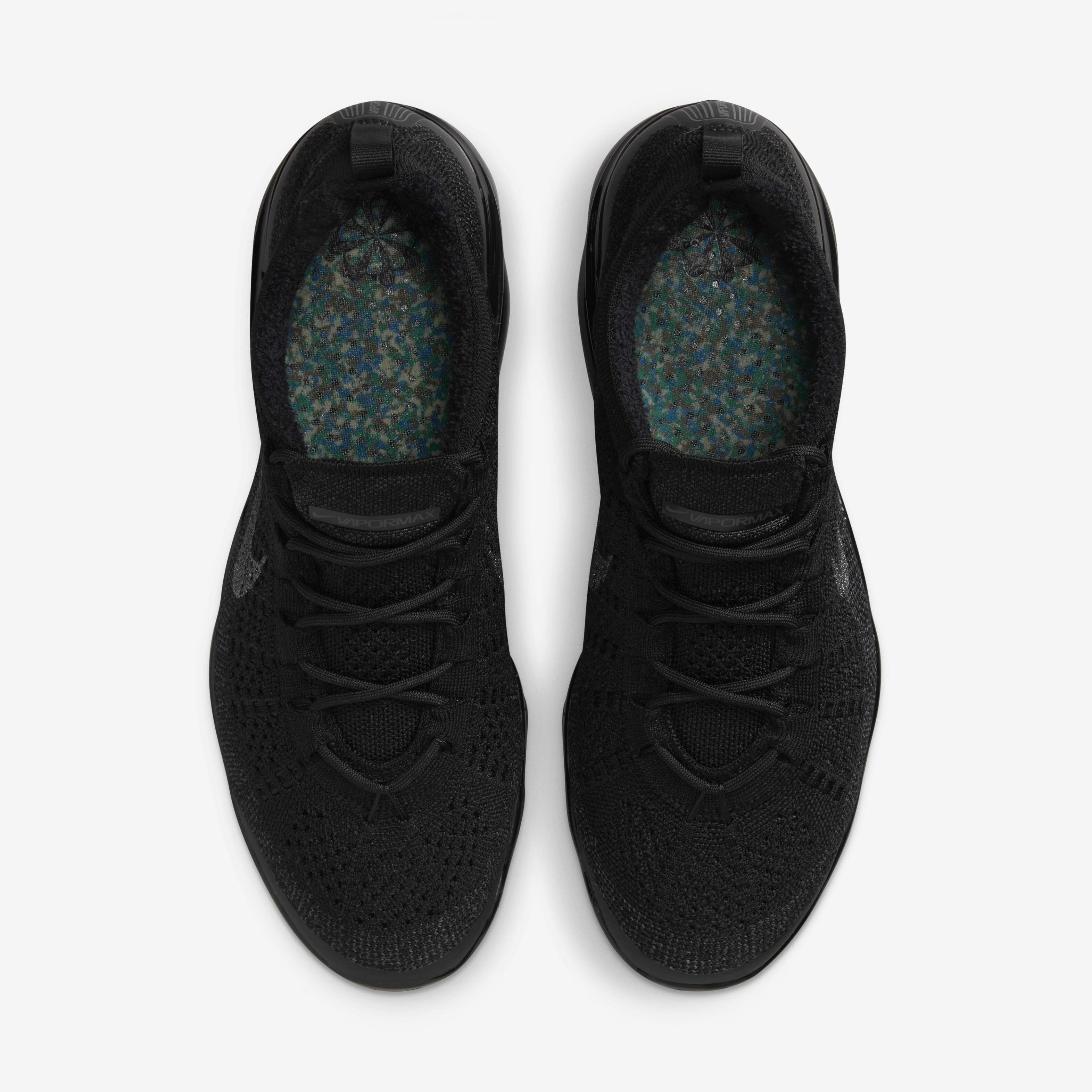 Nike air vapormax flyknit 2018 running shoes black 2025