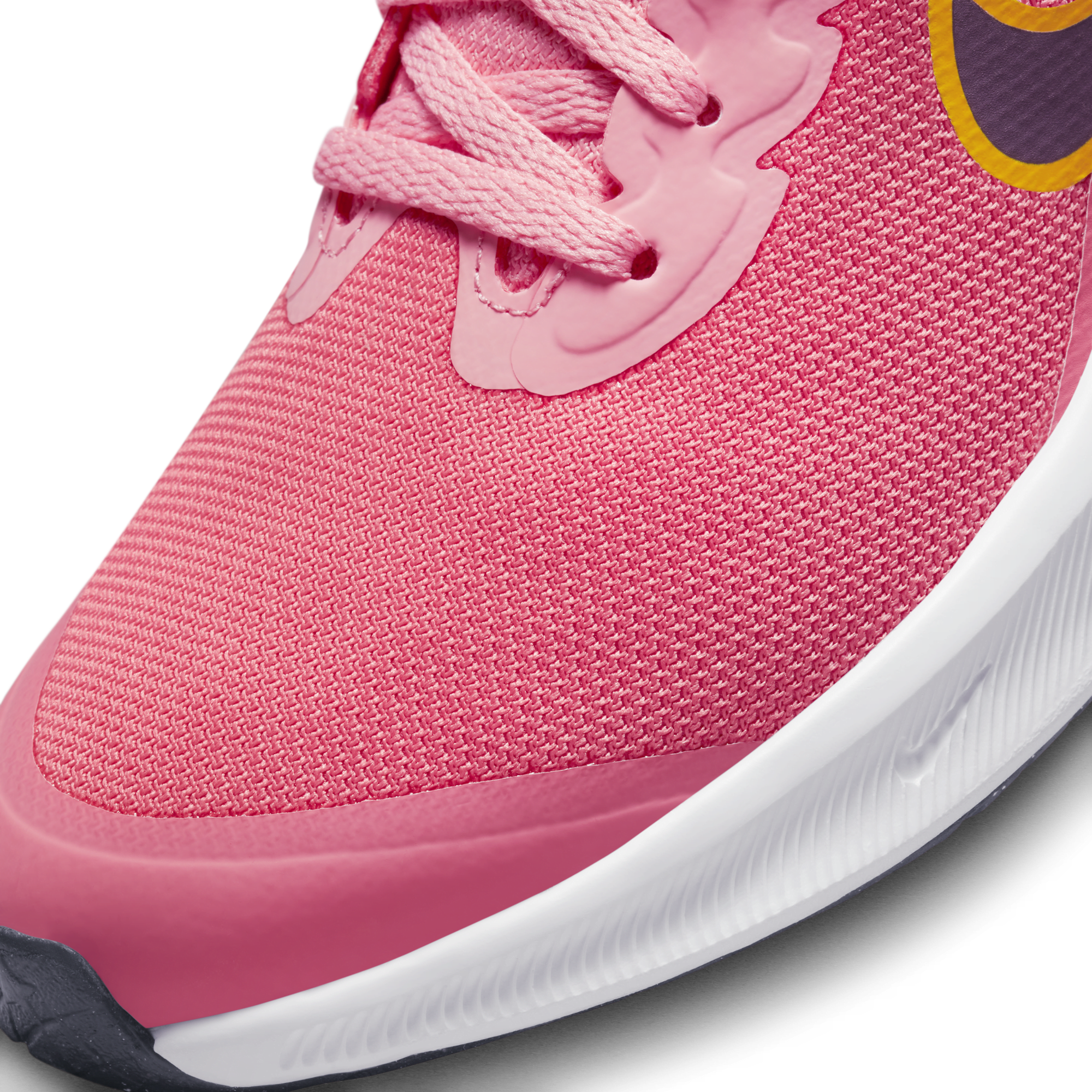 Pink sale nike runners
