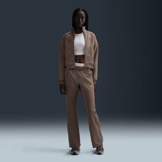 Mink Brown-Nike, Nike Sportswear Windrunner, Women's Mid-Rise Slim Knit Trousers