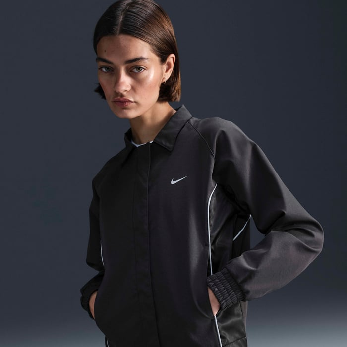 Buy Nike Sportswear Women's Woven Jacket Black/Black Nike Saudi