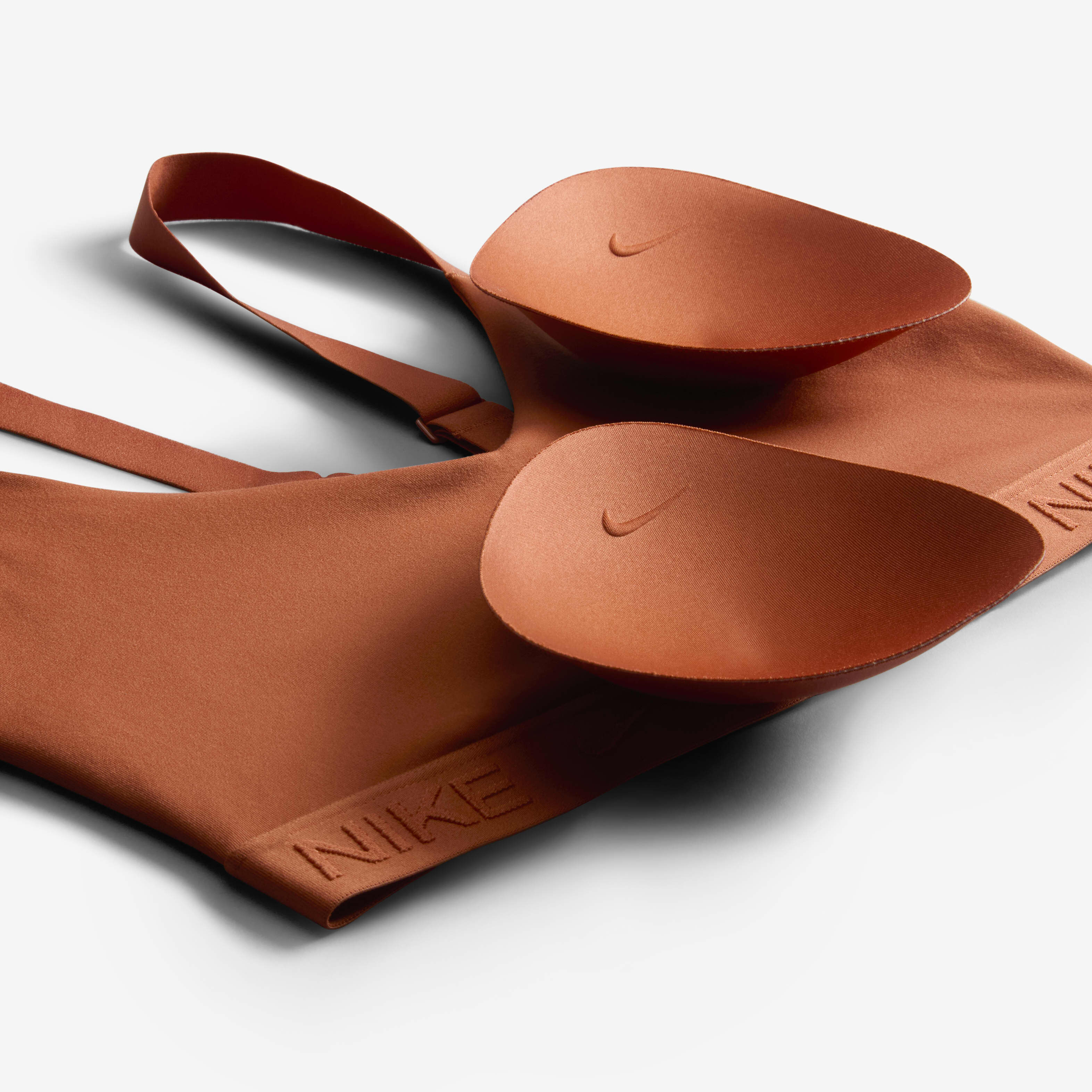 Nike orange bra best sale