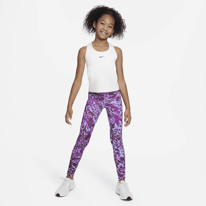 Nike pro purple leggings sales