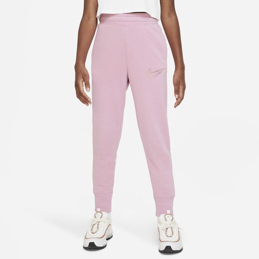 Trousers & Tights-Nike, Nike Sportswear, Older Kids' (Girls') Fleece Trousers