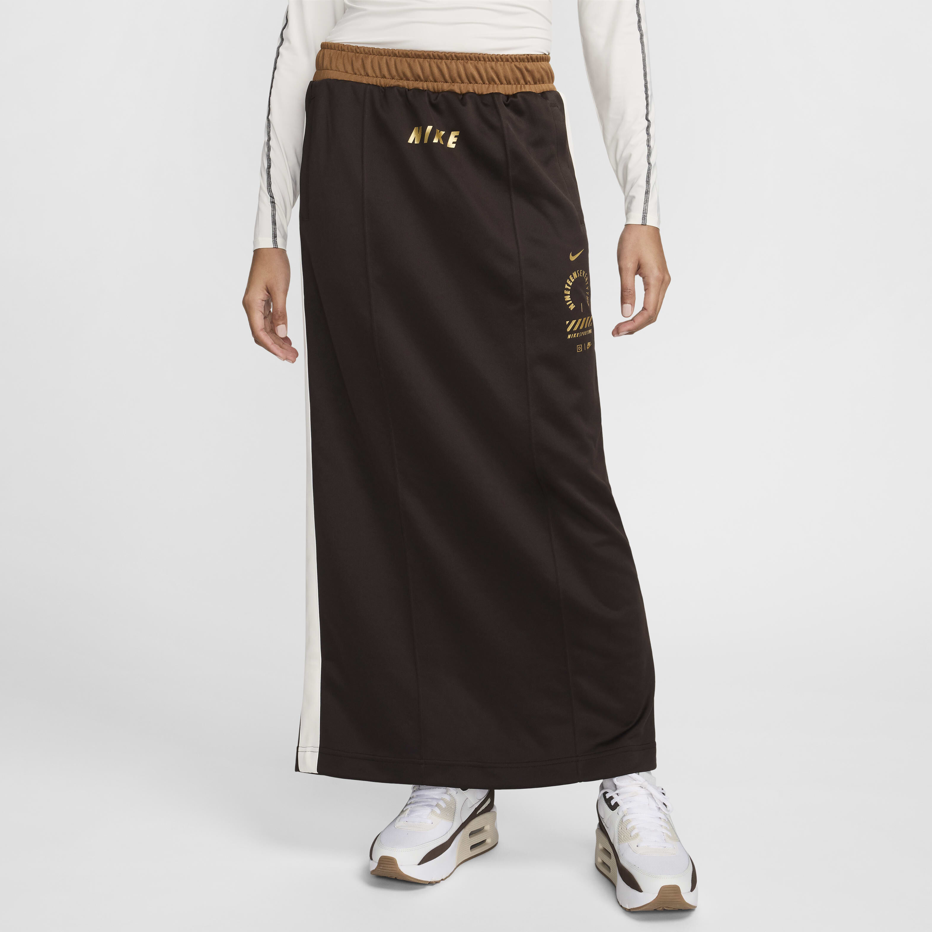 Nike long skirt hot sale