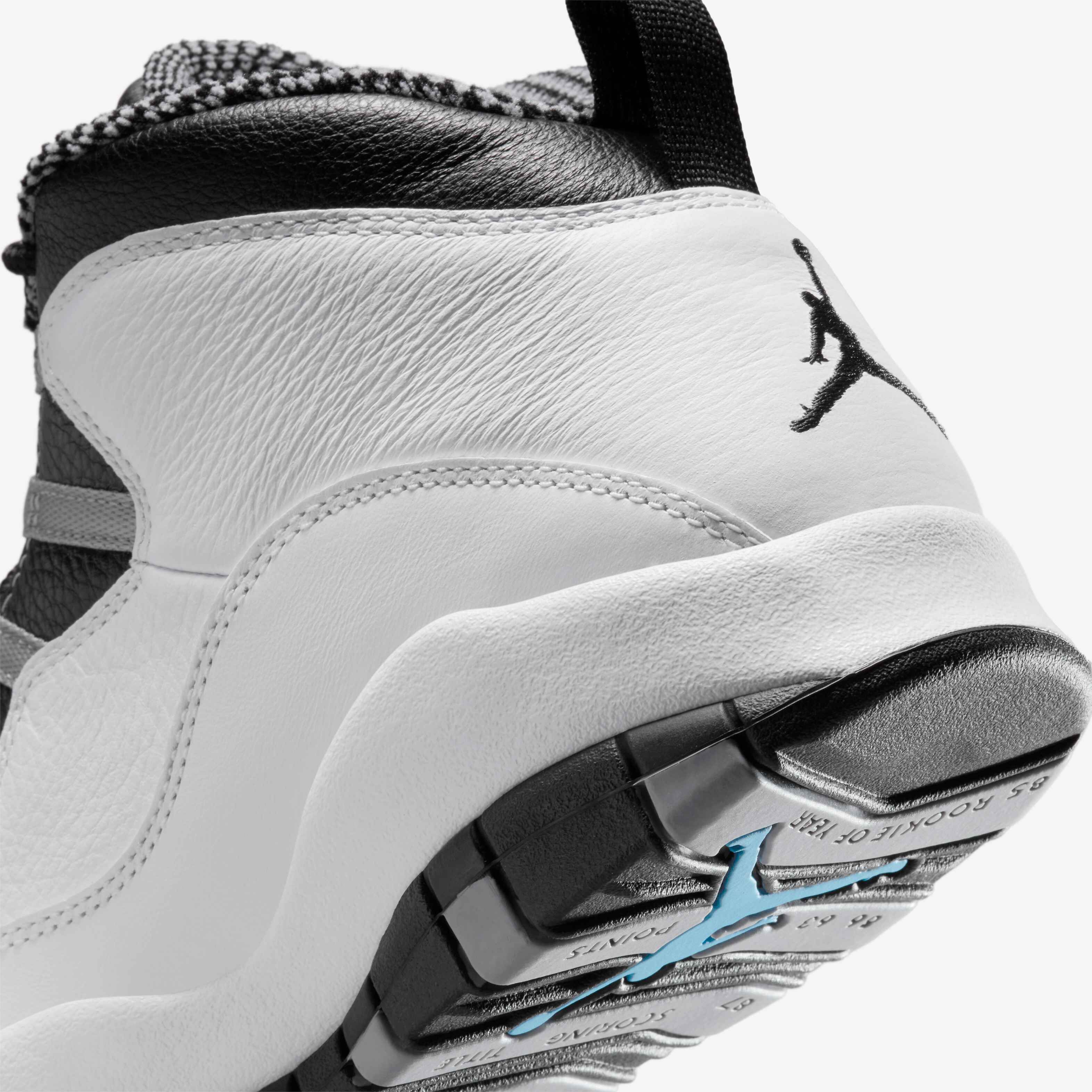 Buy Air Jordan 10 Retro Men's Shoe - White/Light Steel Grey/Dark