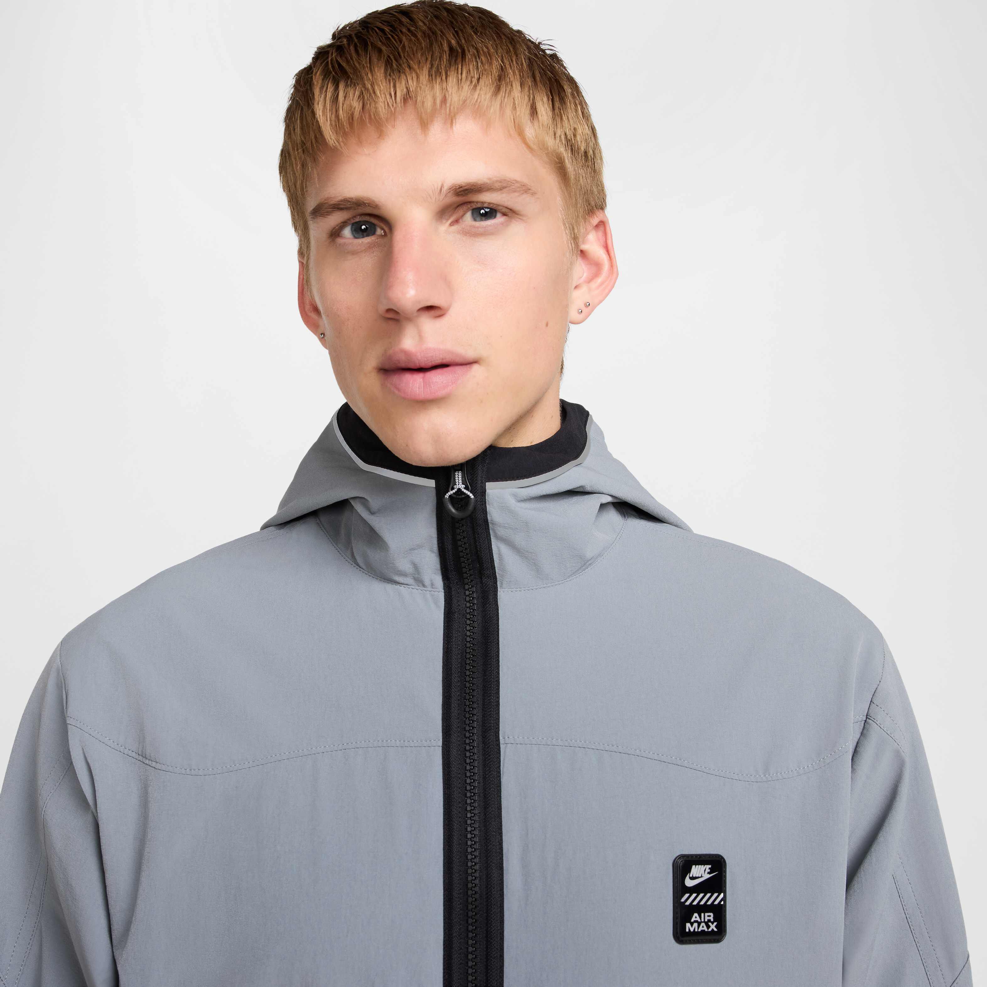 Buy Nike Sportswear Air Max Men's Woven Jacket - Cool Grey