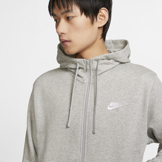 Nike full zip club hoodie on sale