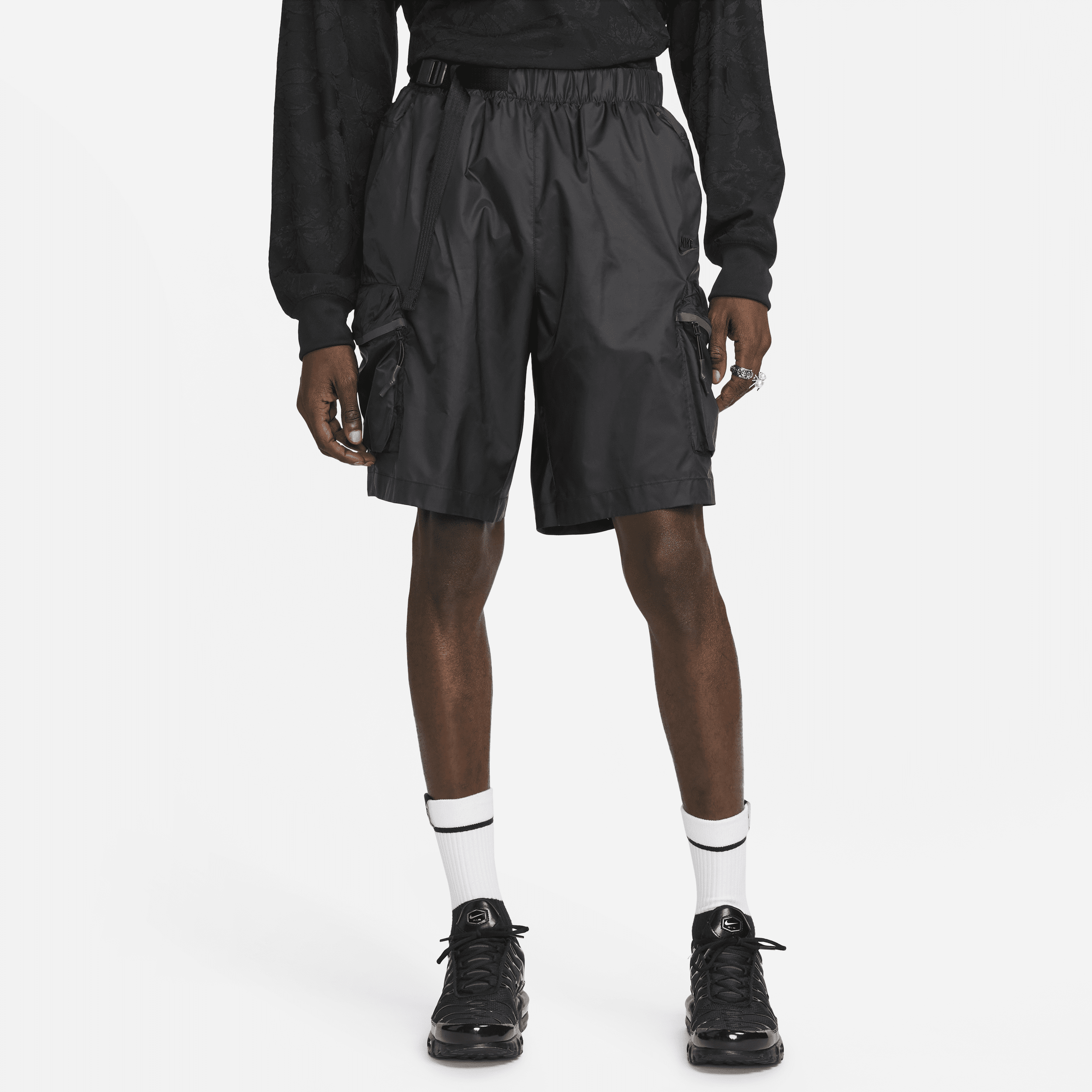 nike utility nylon shorts