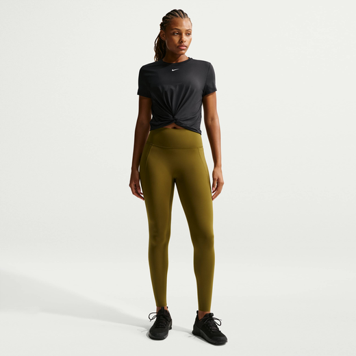Tights & Leggings-Nike, Nike Universa, Women's High-Waisted Full-Length Leggings with No Front Seam
