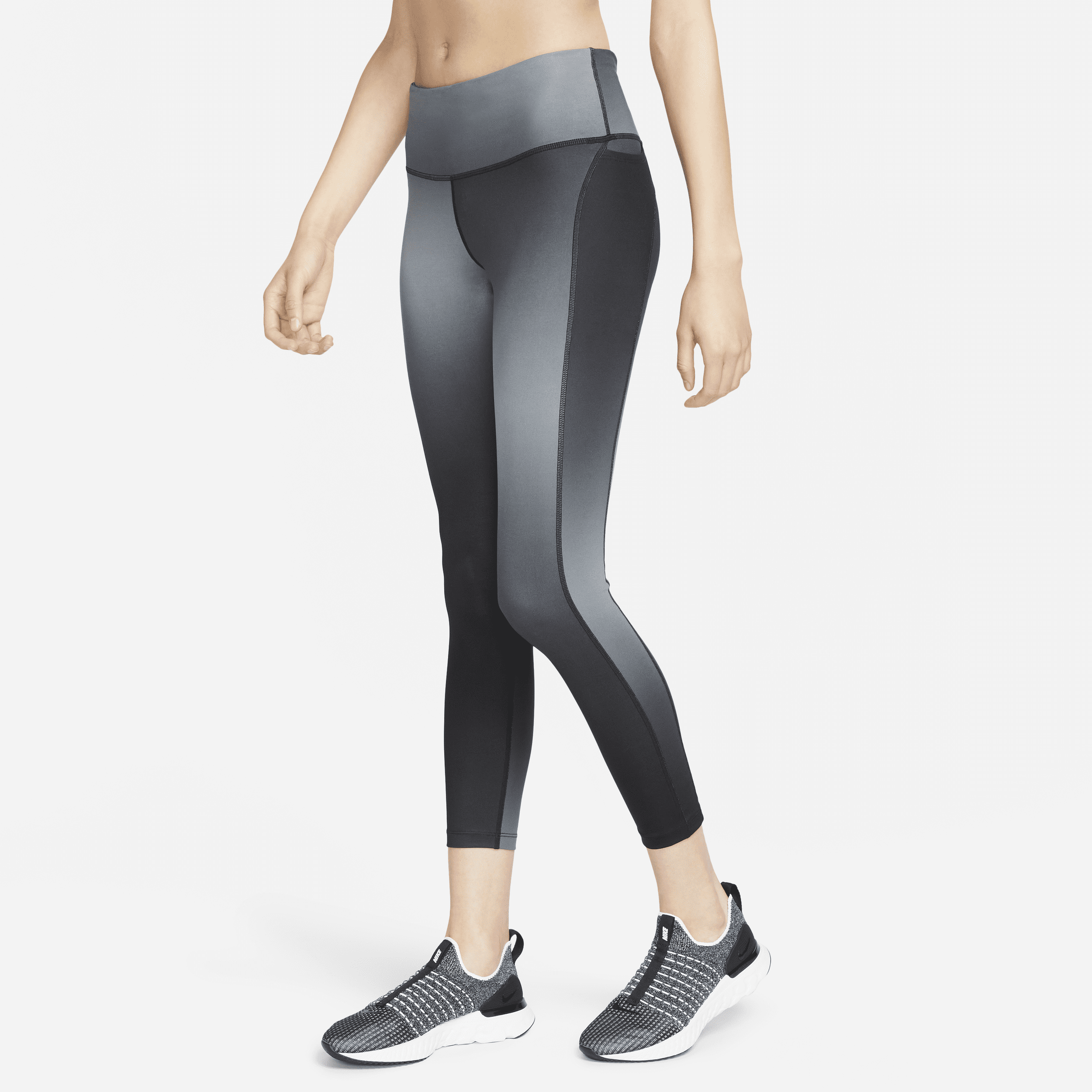 Shop Fast Women s Mid Rise 7 8 Gradient Dye Running Leggings with
