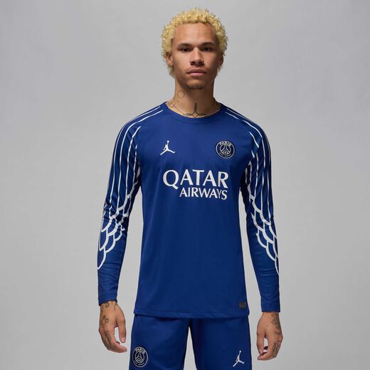 Jordan Kits & Jerseys-JRDN, Paris Saint-Germain 2024/25 Stadium Fourth, Men's Jordan Dri-FIT Football Replica Long-Sleeve Shirt