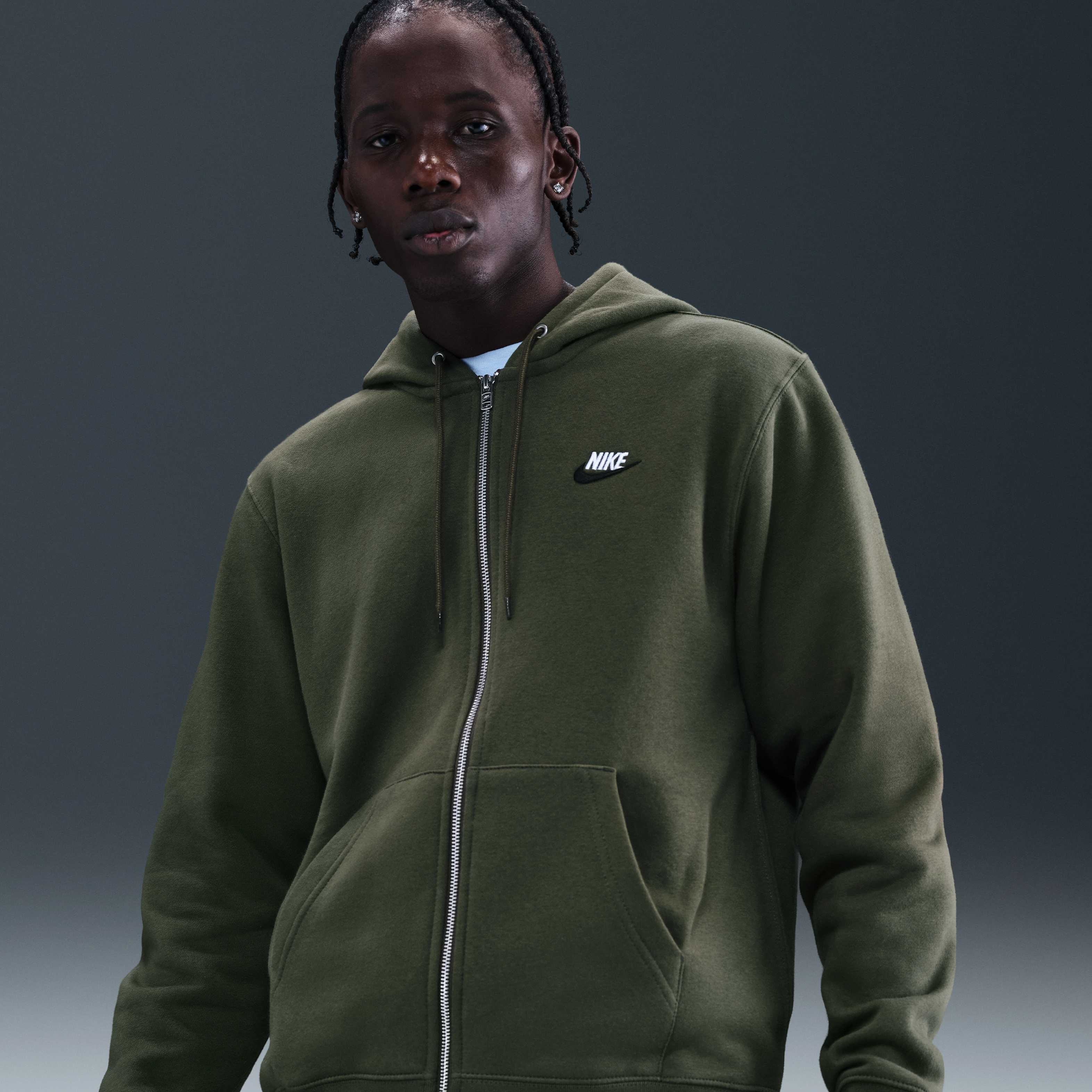 nike khaki hoodie