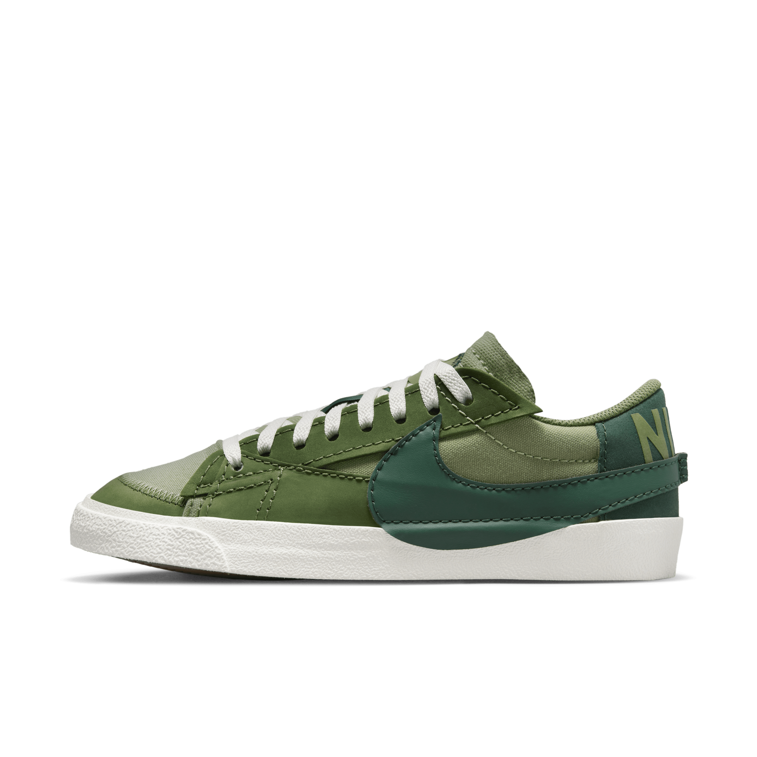 Nike blazer low sales green