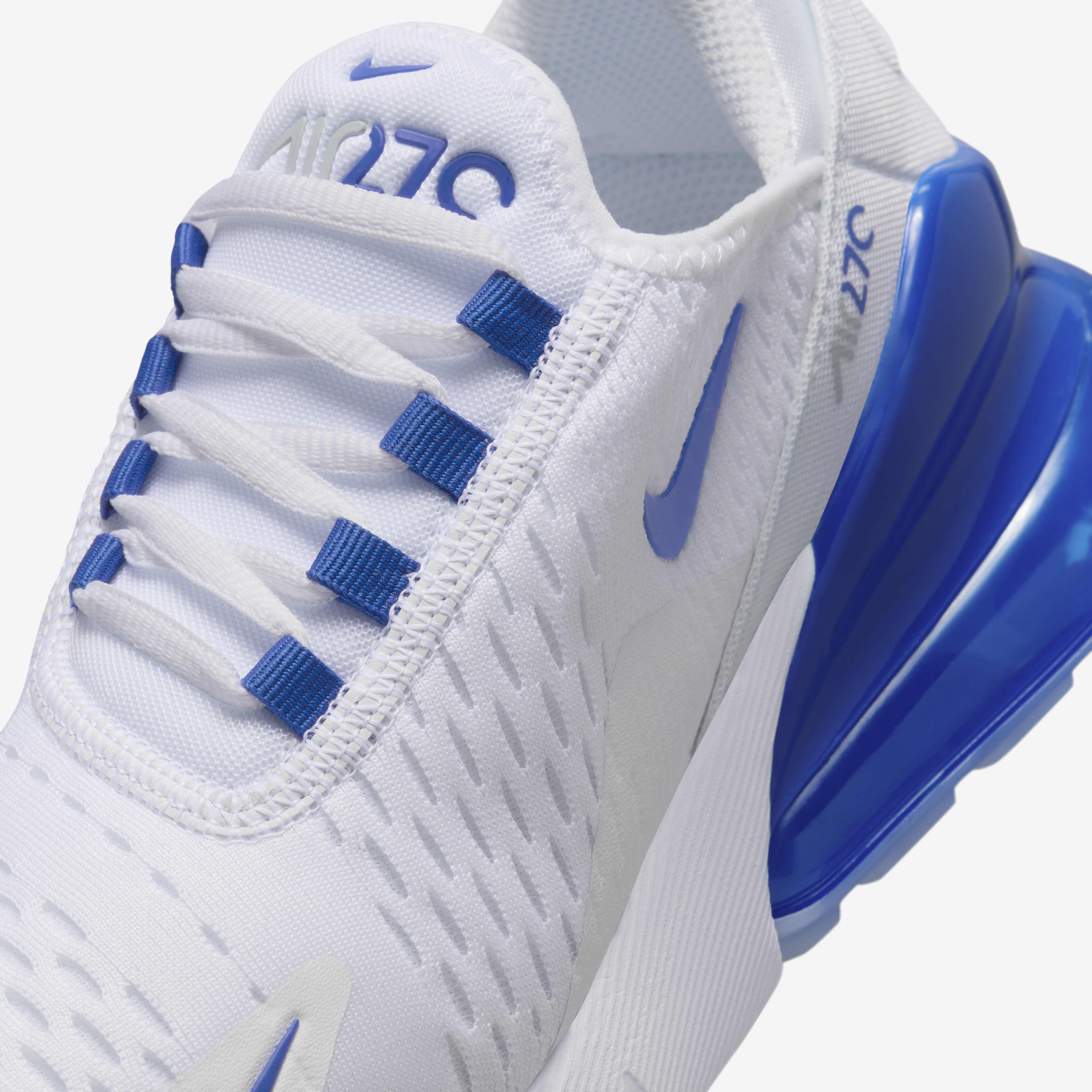 Buy Nike Air Max 270 Older Kids Shoes White Wolf Grey White Game Royal Nike Saudi Official