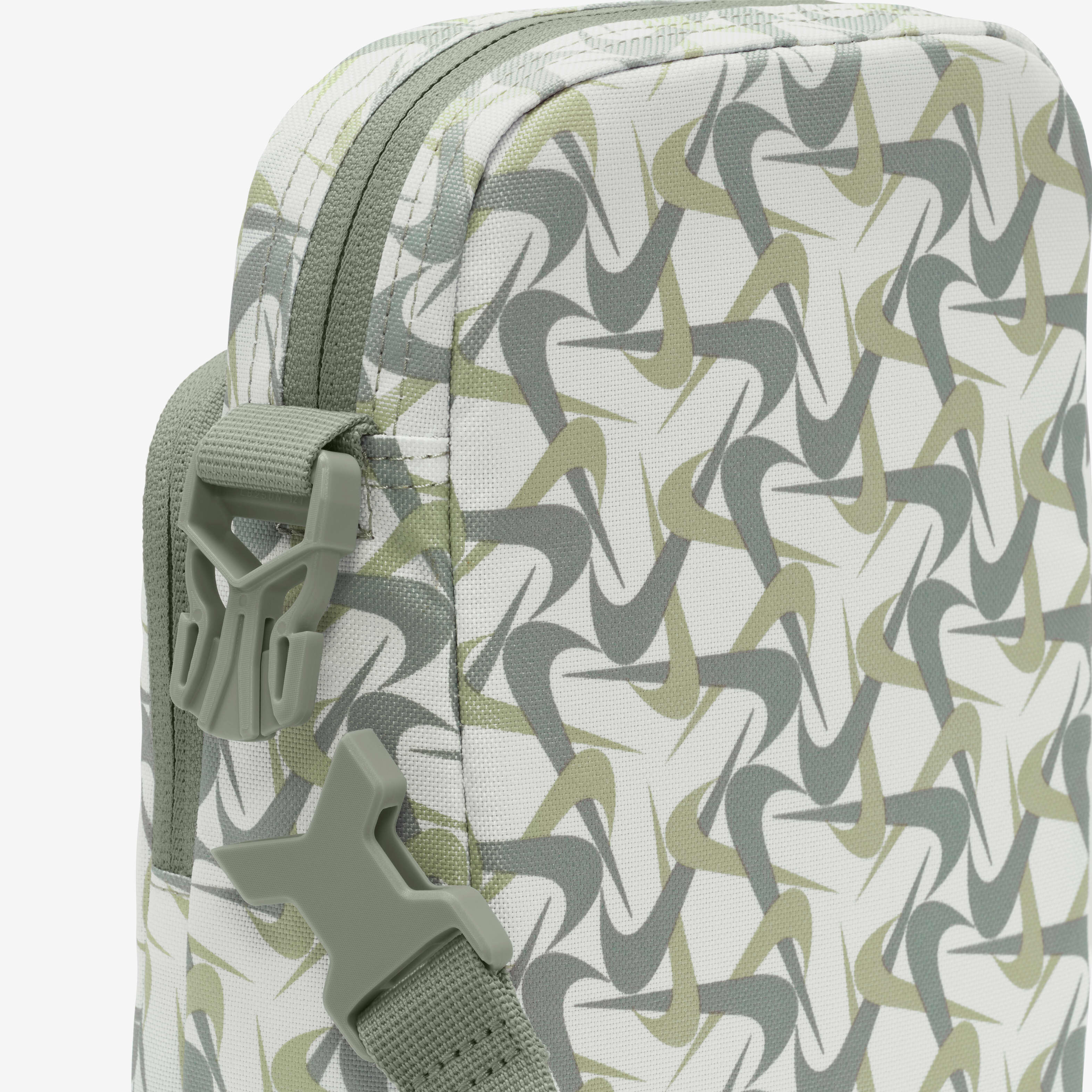 ◇Nike◇ Heritage Crossbody Bag 4L Smoke Gray Summit White D Nike Heritage Crossbody Shoulder Bag Smoke Grey - Summit