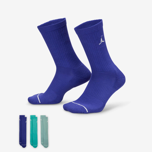 Men's Crew Socks-JRDN, Jordan, Everyday Crew Socks (3 pairs)