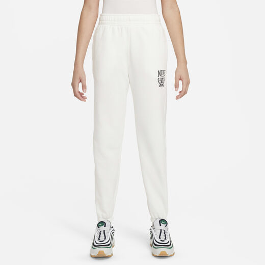 Trousers & Tights-Nike, Nike Sportswear, Older Kids' (Girls') Oversized Fleece Trousers