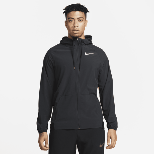 Nike Pro Flex Vent Max Full Zip Sweatshirt Grey