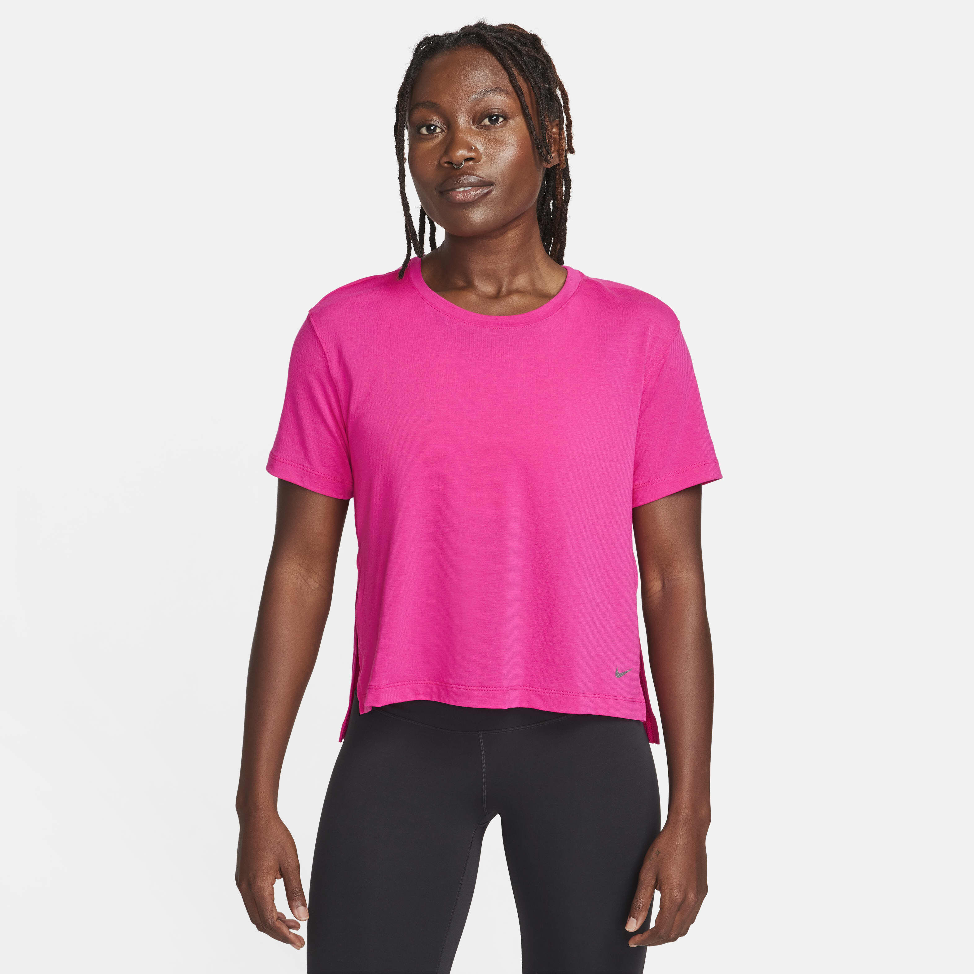 Nike yoga shirt online
