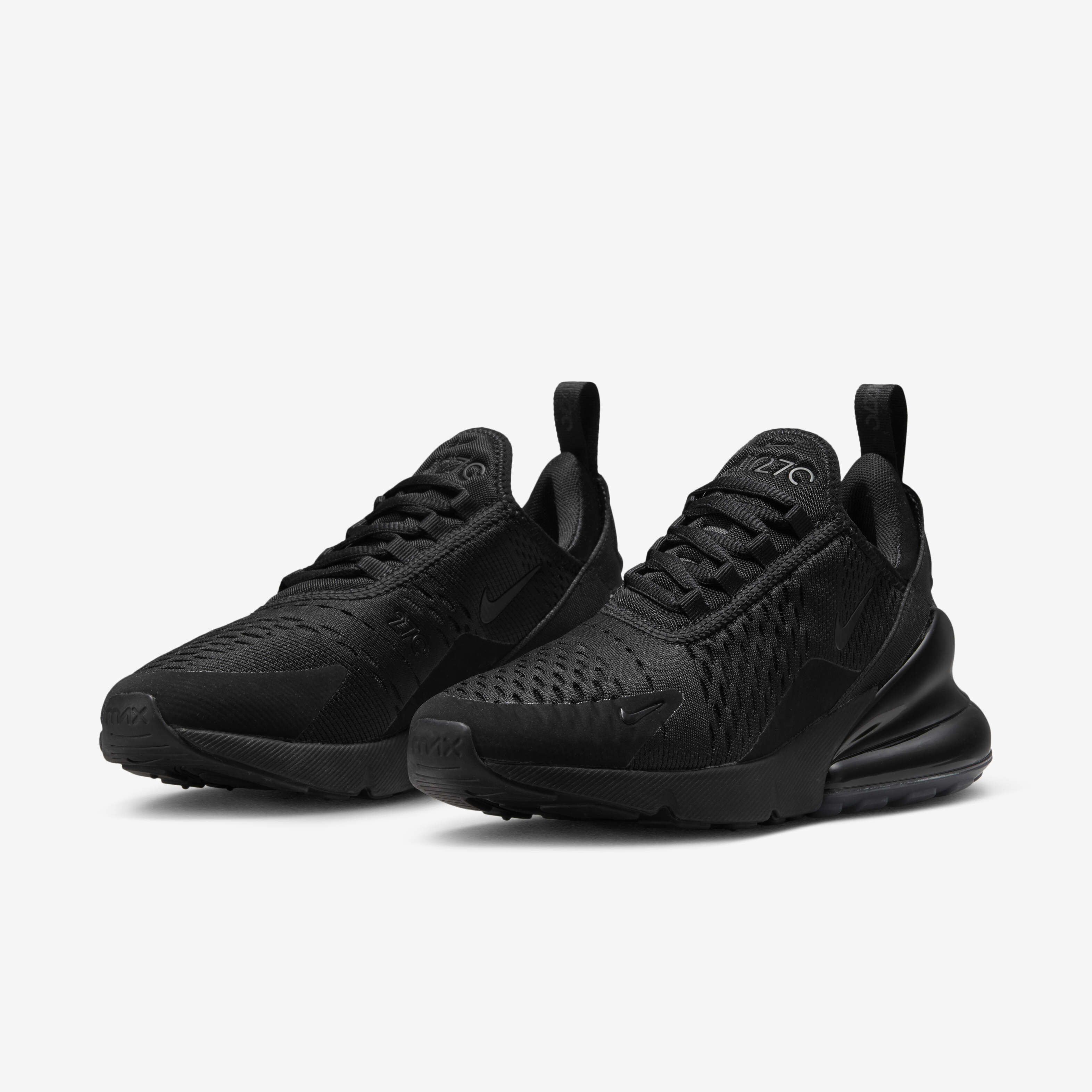 Nike 270 triple black womens deals