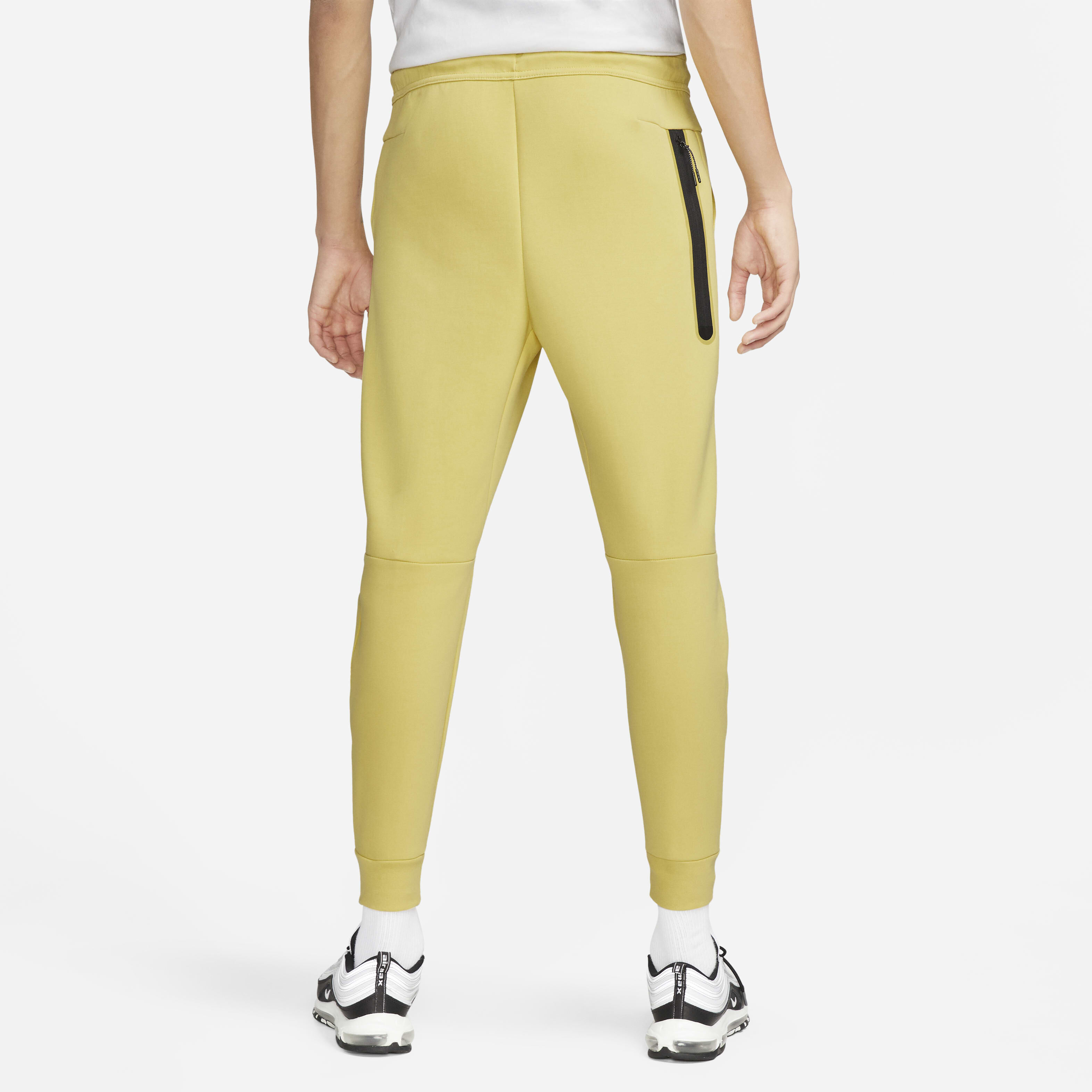 Nike tech fleece pants yellow shop