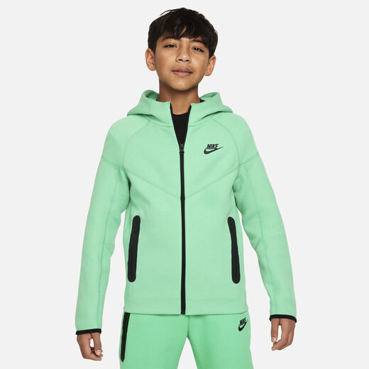 Hoodies & Sweatshirts-Nike, Nike Sportswear Tech Fleece, Older Kids' (Boys') Full-Zip Hoodie