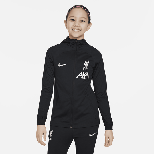 Shop Liverpool F.C. Strike Older Kids Nike Dri FIT Hooded