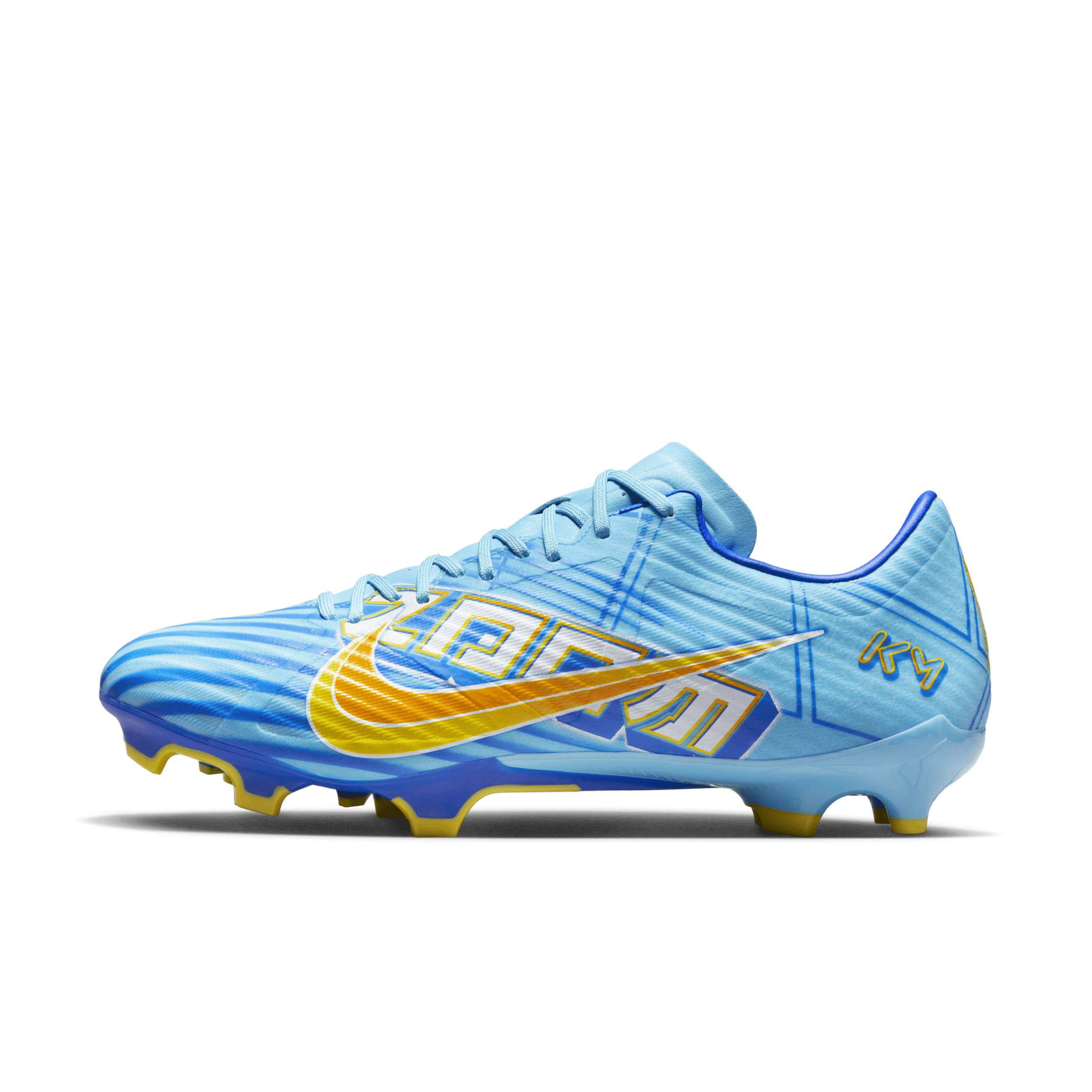 Yellow nike mercurial vapor top