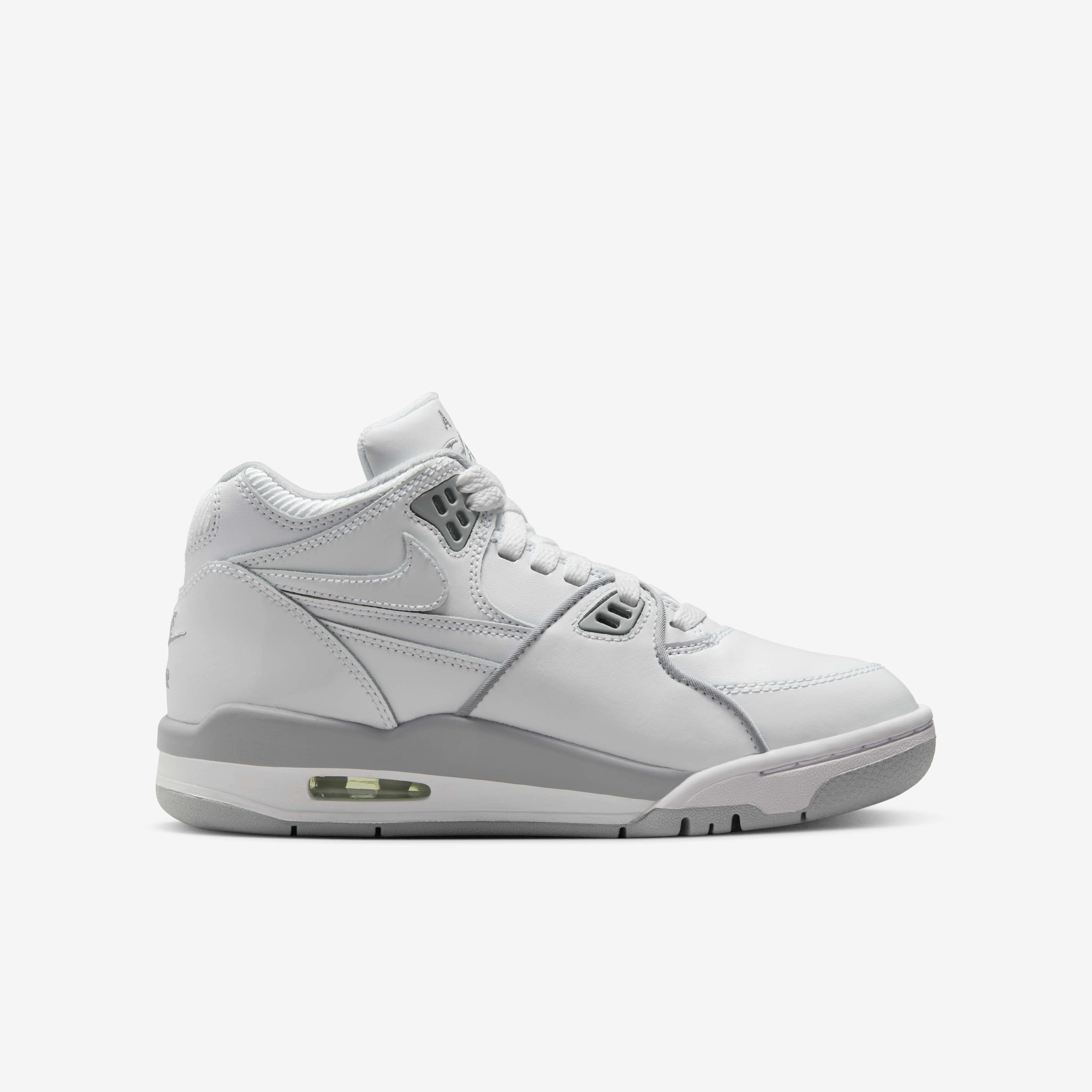 Buy Nike Air Flight 89 Older Kids' Shoes - White/Neutral Grey
