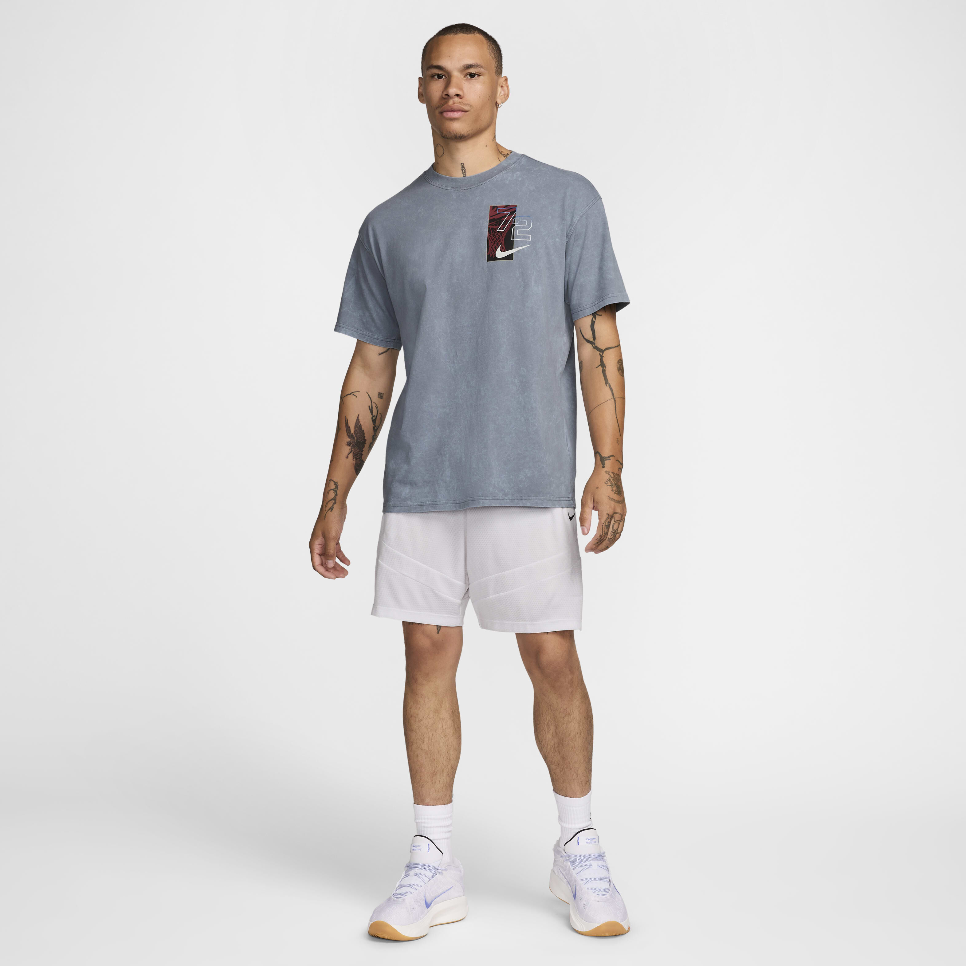 NIKE - NIKE Tee / SHORT SETUP【M】 Nike Pro Men's Dri-FIT Tight Short-Sleeve Fitness Top. Nike CA