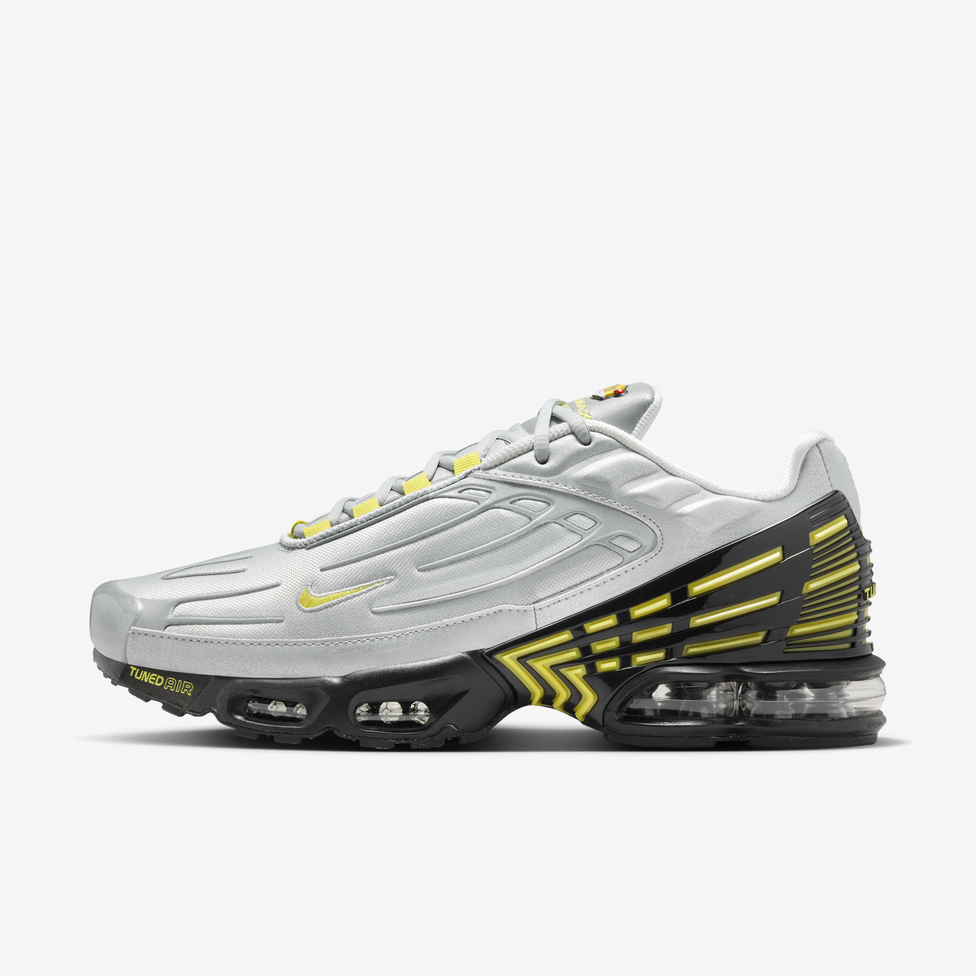 Buy Nike Air Max Plus 3 Men's Shoes - Metallic Silver/Light