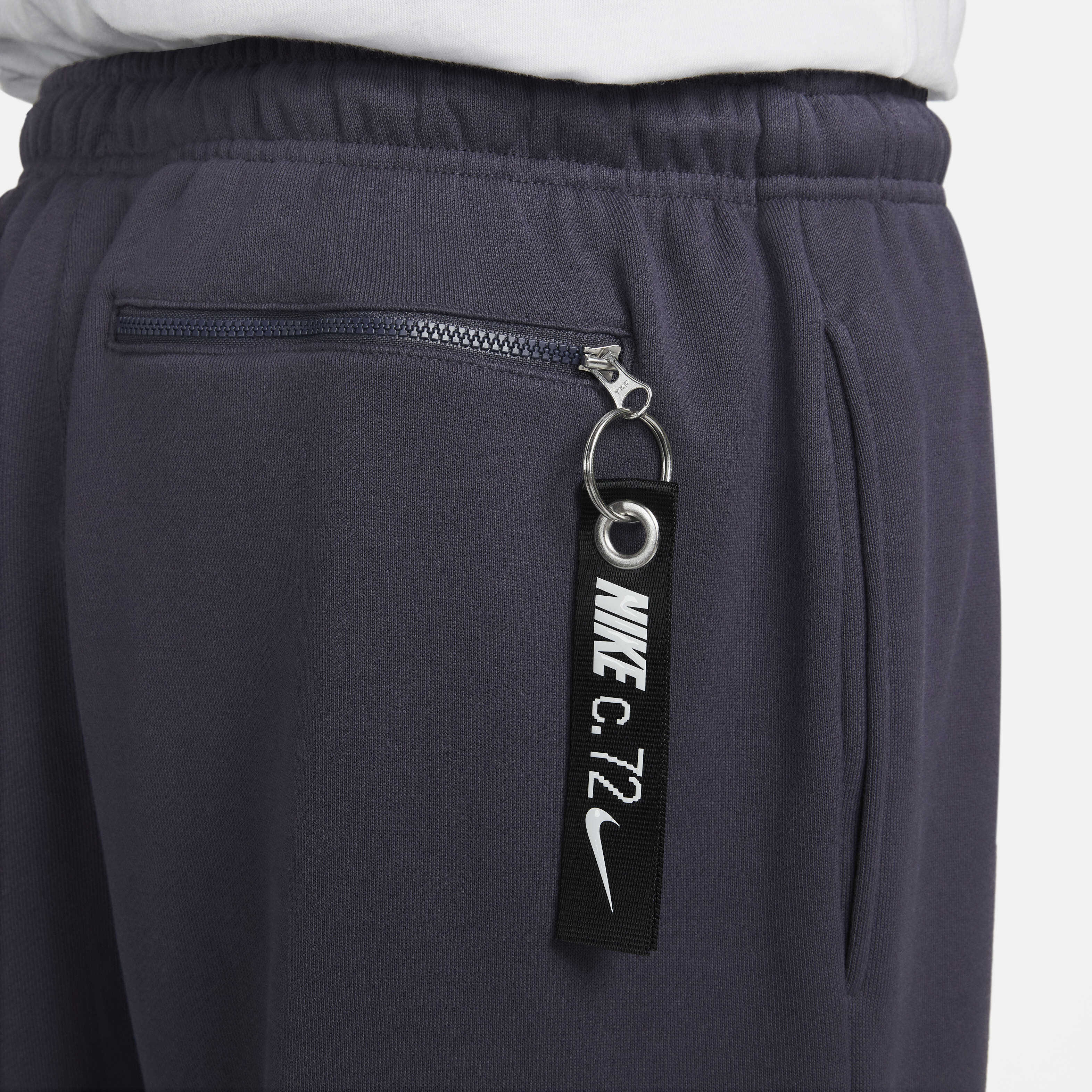 nike french terry trousers