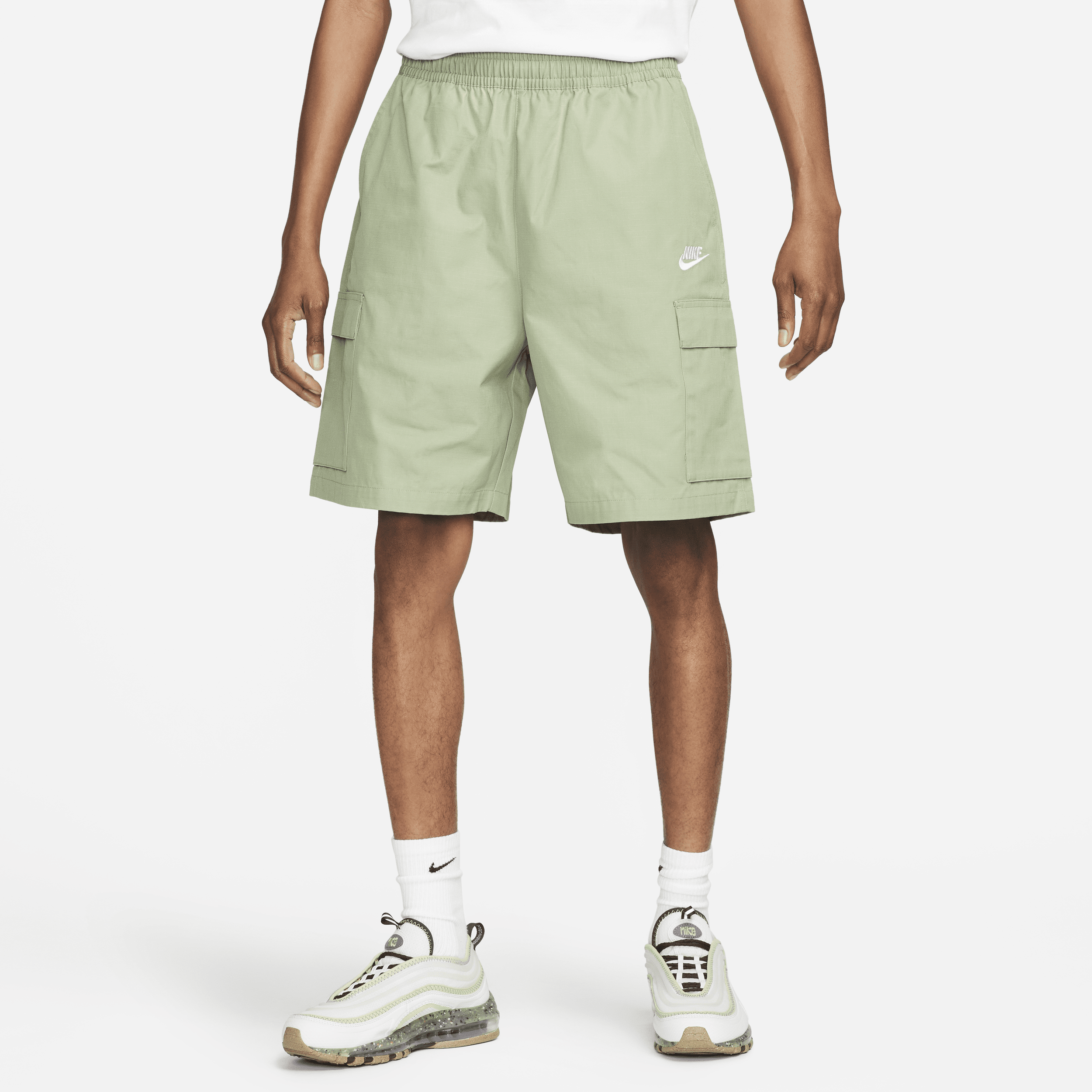 Nike cargo sweat shorts cheap