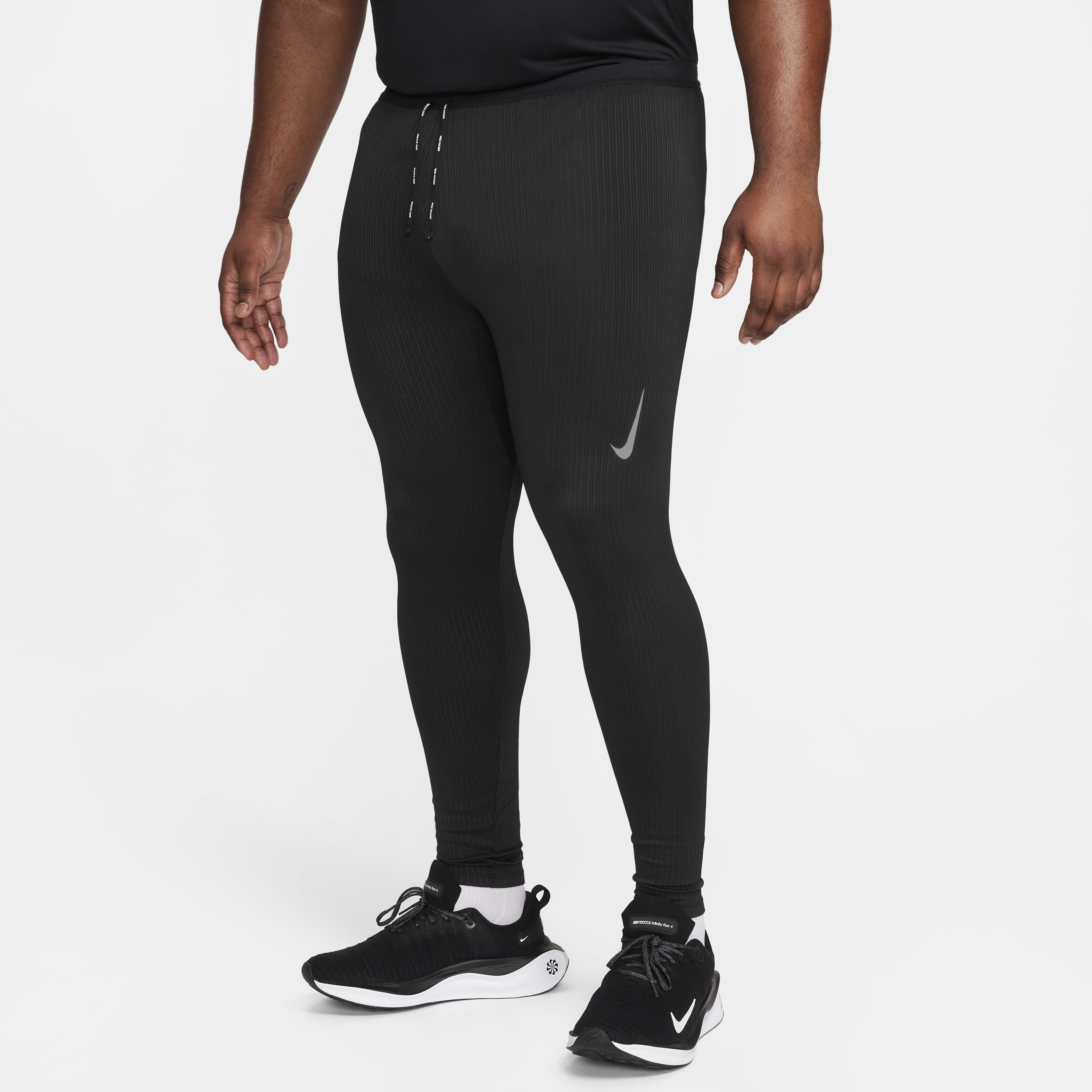 Buy Nike Dri FIT ADV AeroSwift Men s Racing Tights Black Black Black White Nike Saudi Official