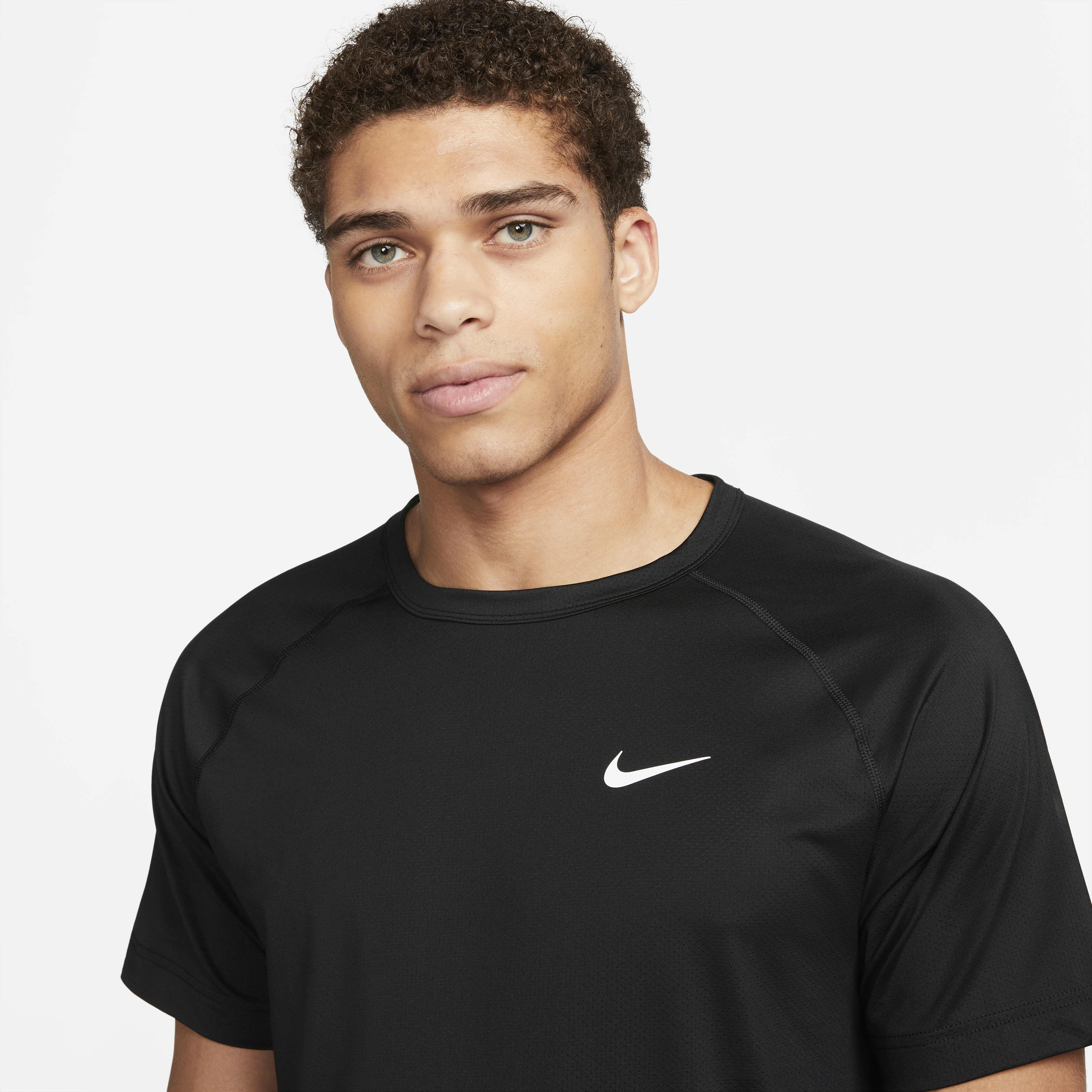 Buy Nike Ready Men s Dri FIT Short sleeve Fitness Top Nike Saudi Official
