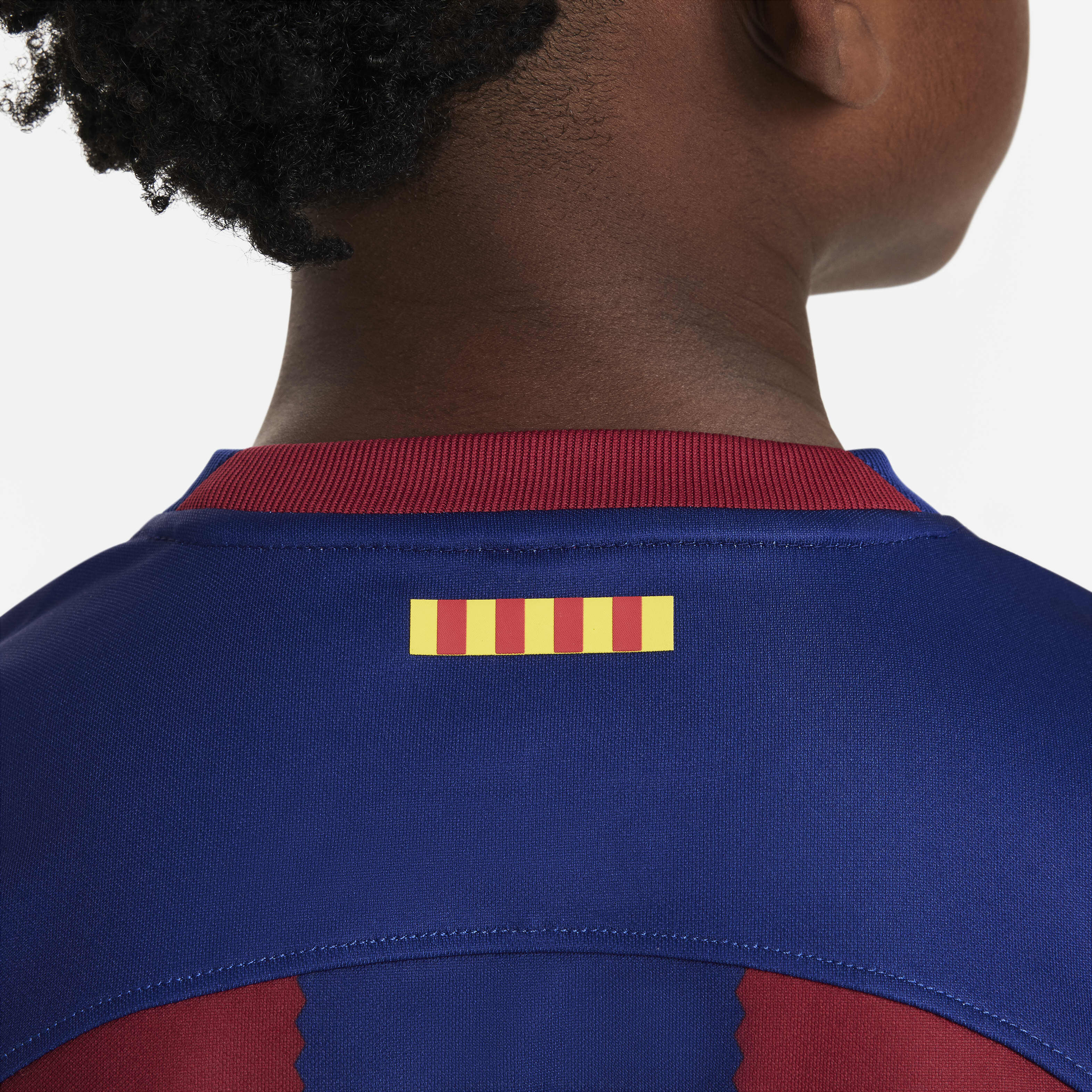 Buy F.C. Barcelona 2023 24 Stadium Home Older Kids Nike Dri FIT Football Shirt Nike Saudi Official