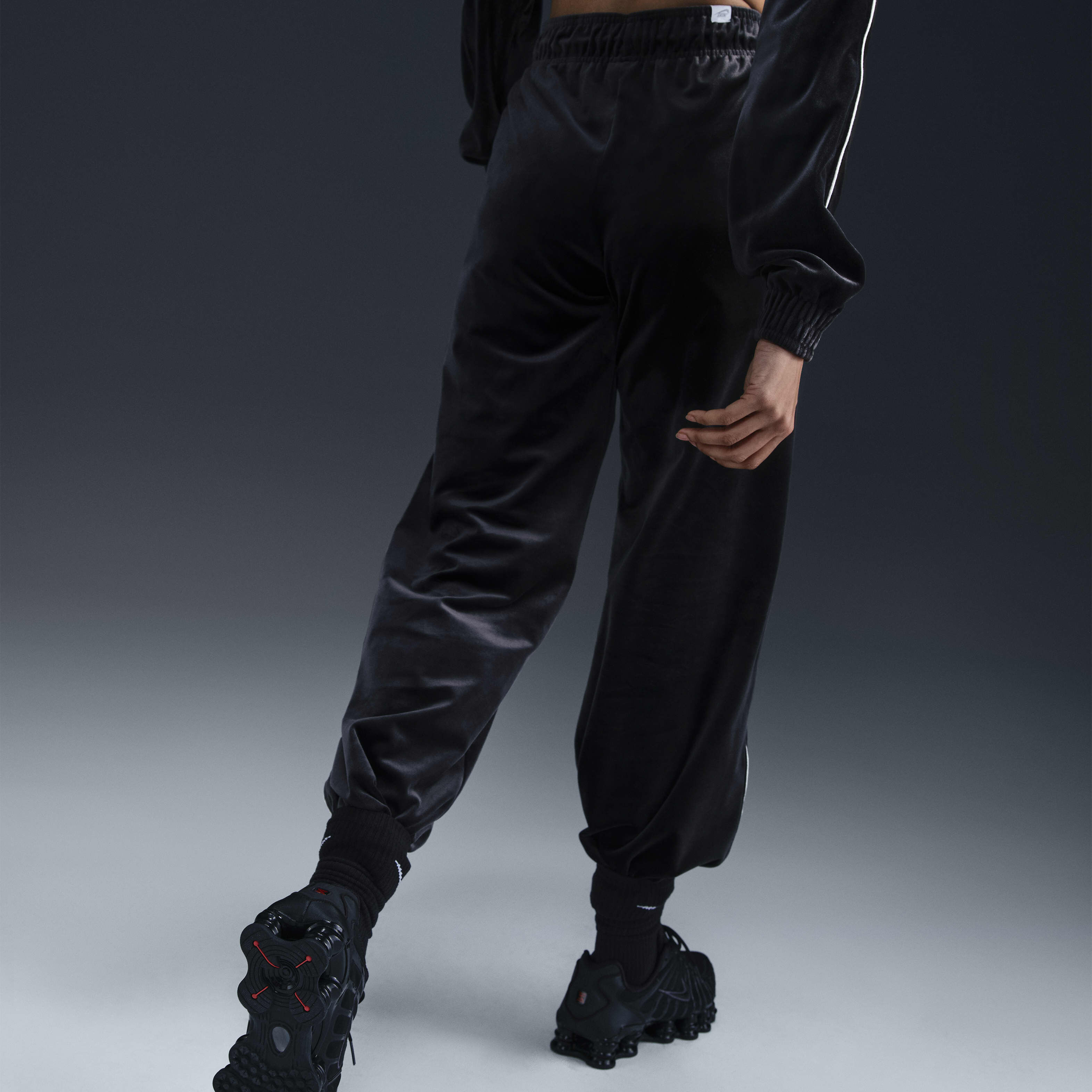 ★Nike★ Sportswear Collection Women's Mid-Rise Velor Jogge Buy Nike Sportswear Collection Women's Mid-Rise Velour