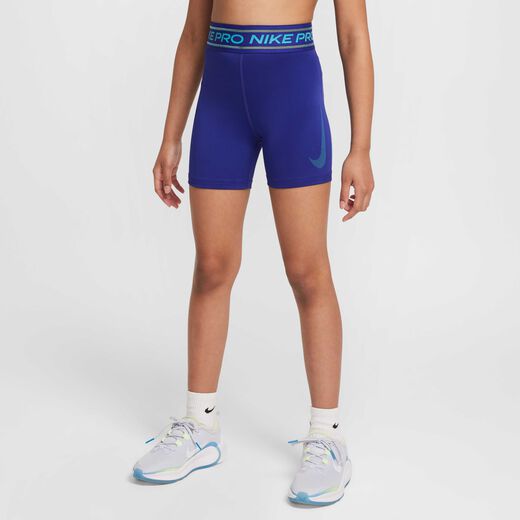 Clothing-Nike, Nike Pro, Girls' 7.5cm (approx.) Shorts
