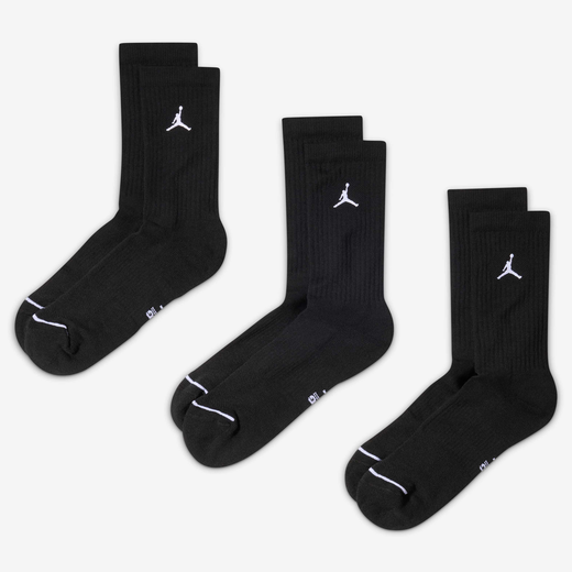 Jordan Women Festival Looks-JRDN, Jordan, Everyday Crew Socks (3 pairs)